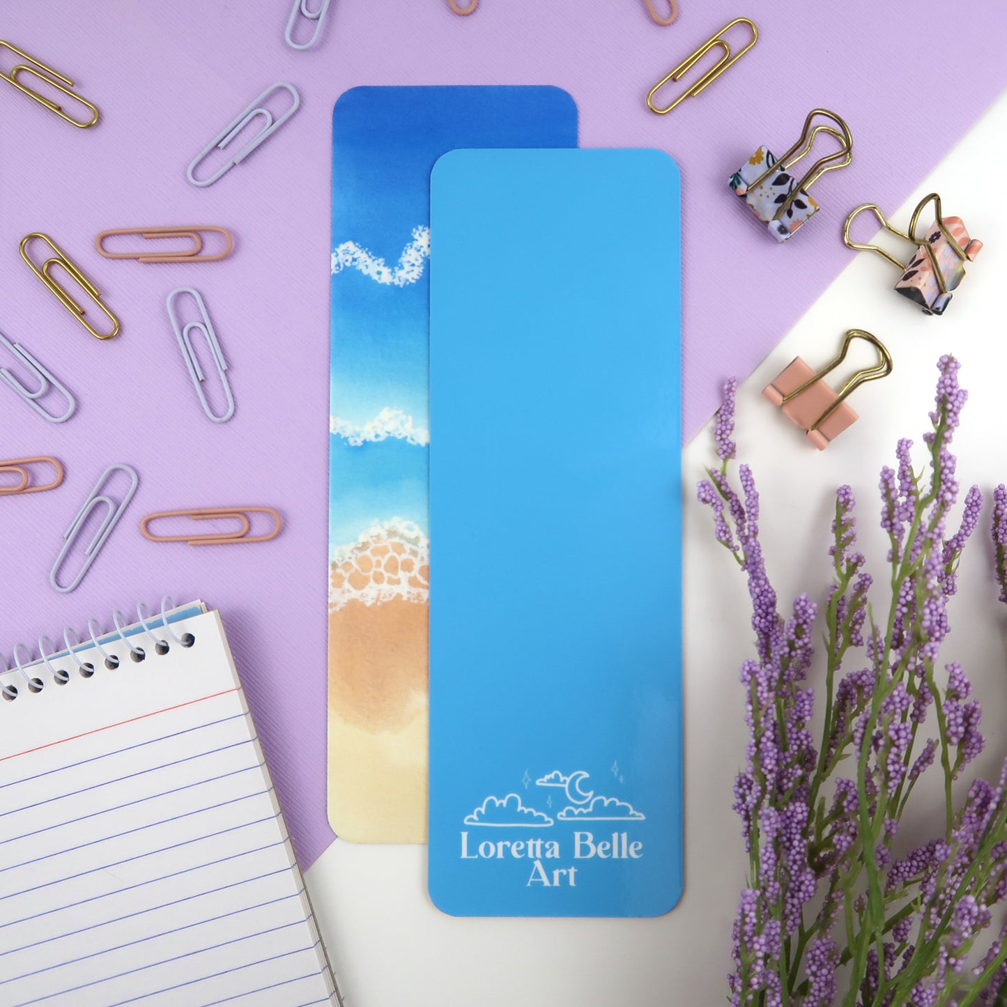 Beach Foam Bookmark