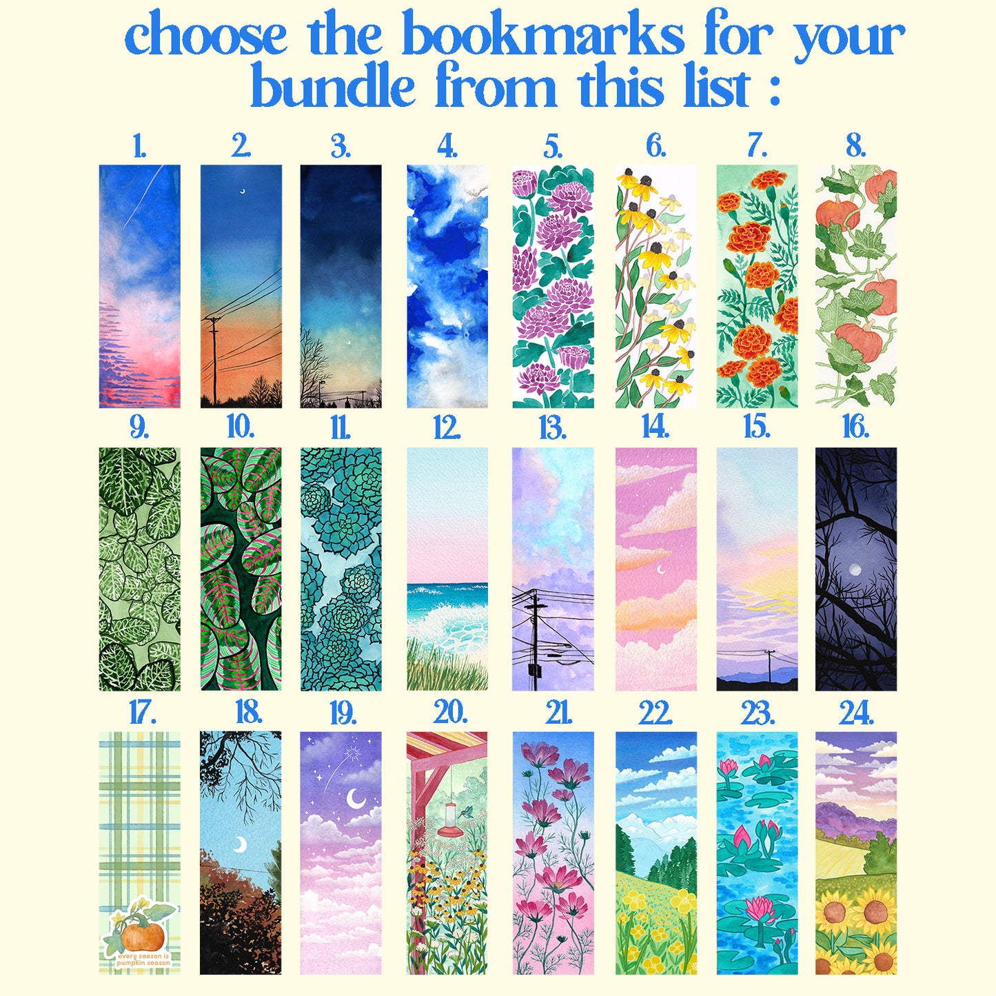 Build Your Own Bookmark Bundle