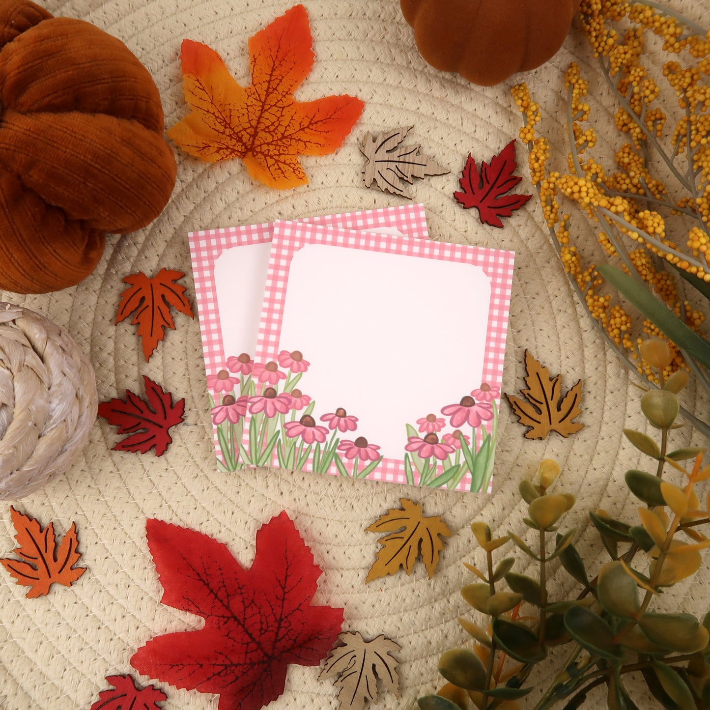 Coneflowers Notepad - Stationery