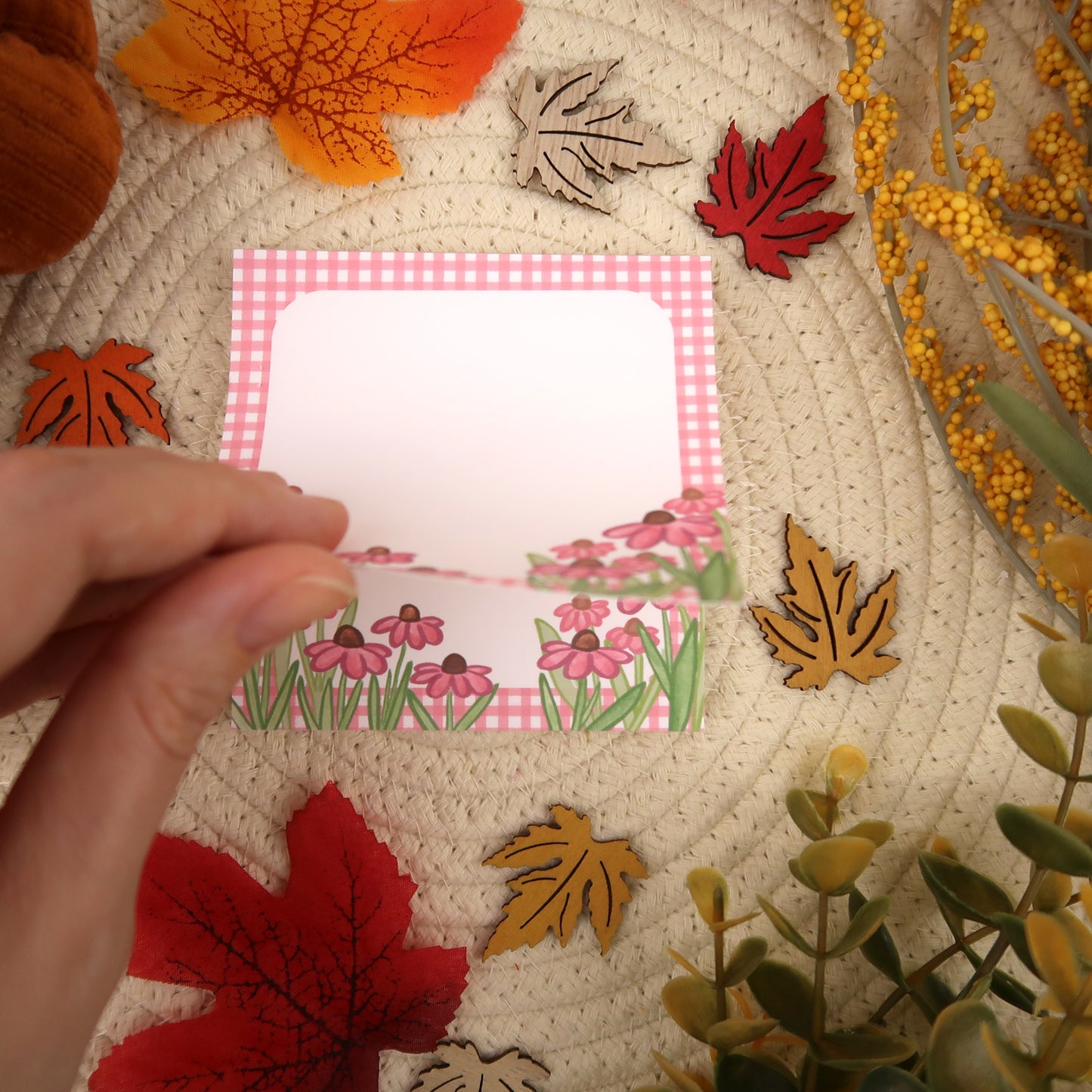 Coneflowers Notepad - Stationery