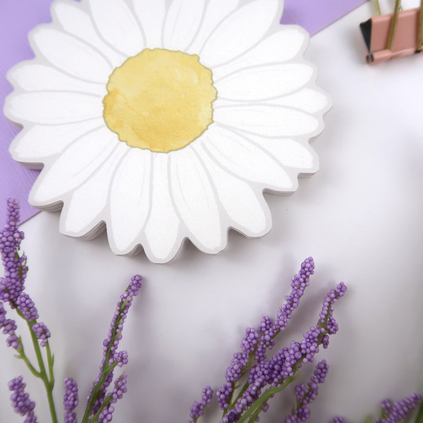 Daisy Shaped Memopad - Stationery