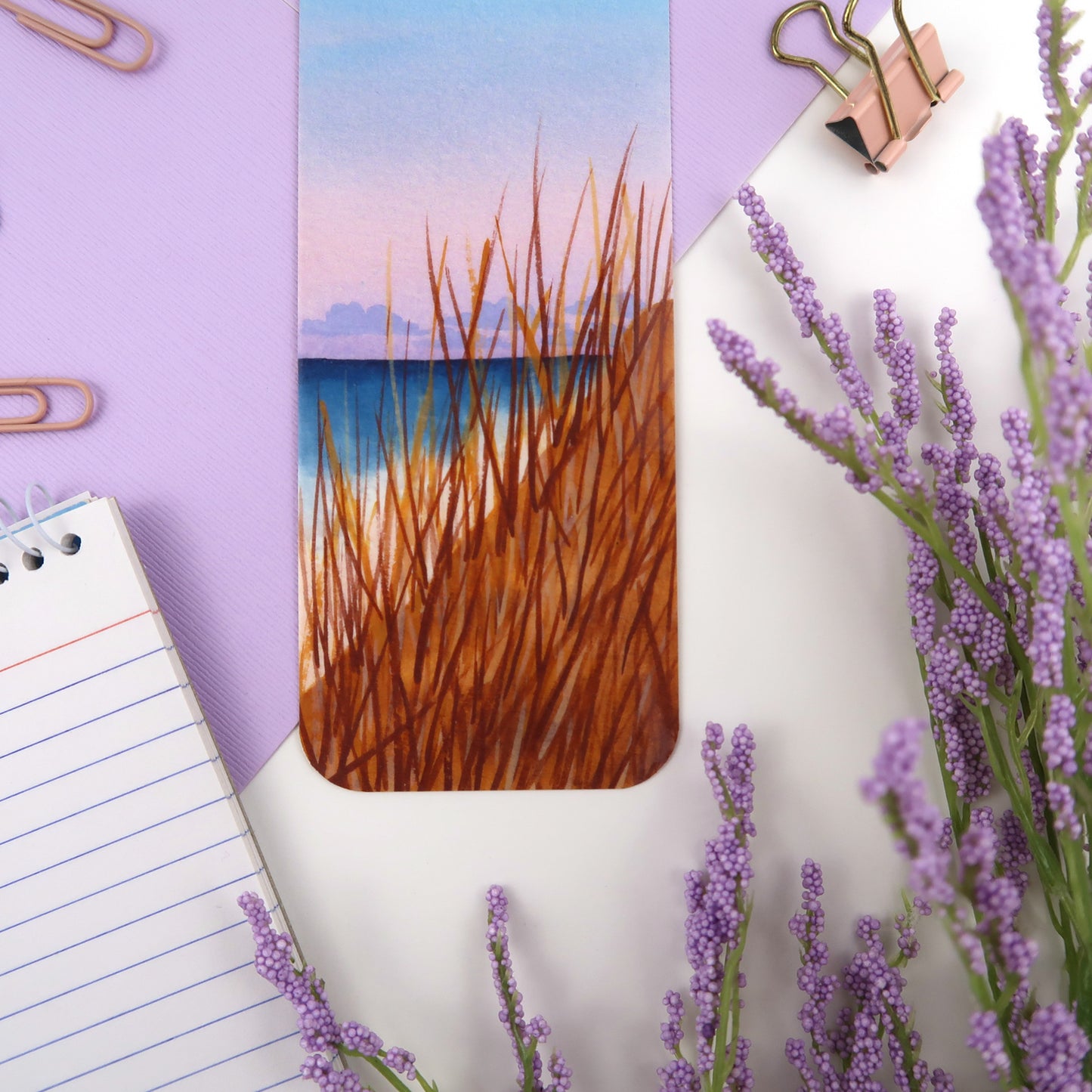 Dusk Dunes Beachy Bookmark