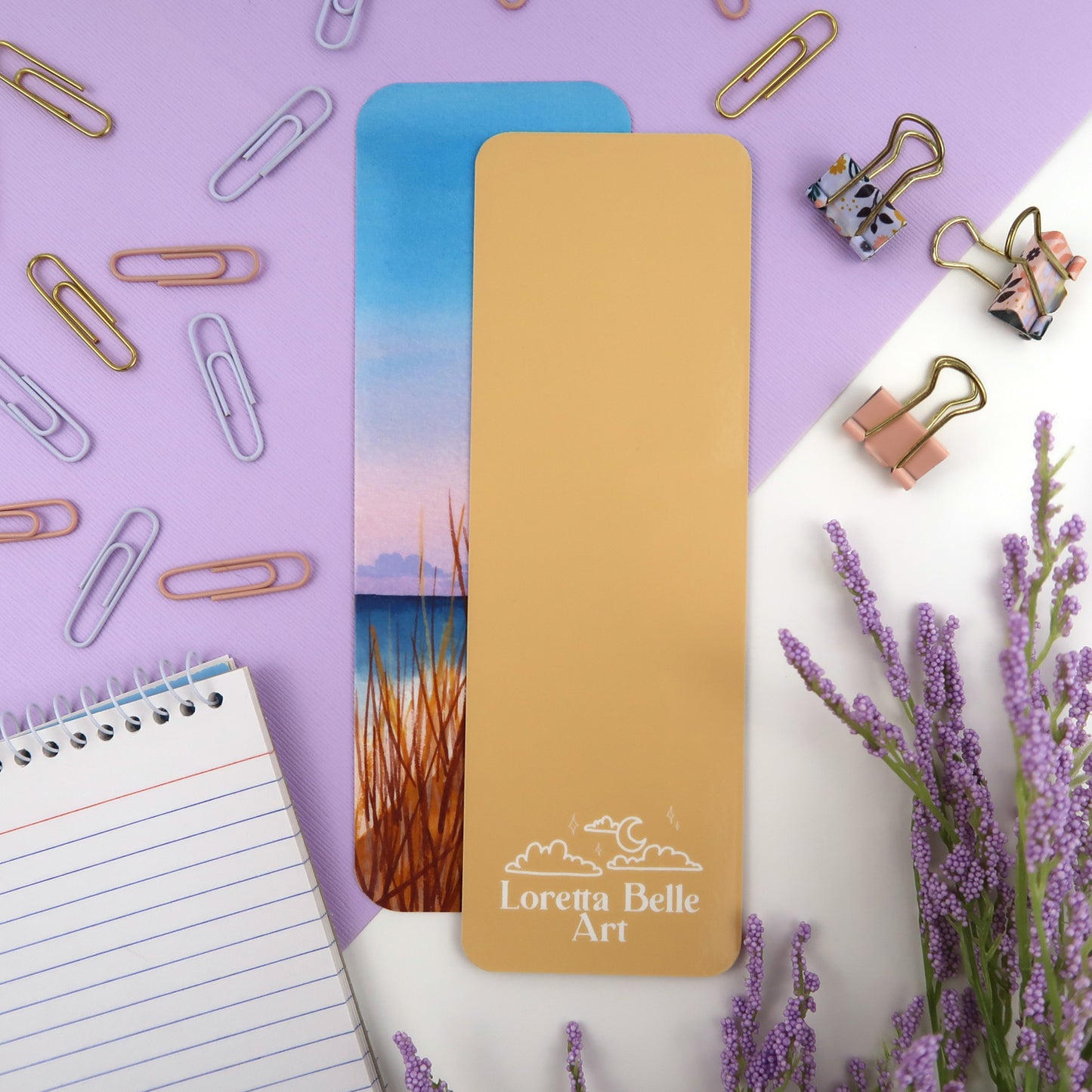 Dusk Dunes Beachy Bookmark