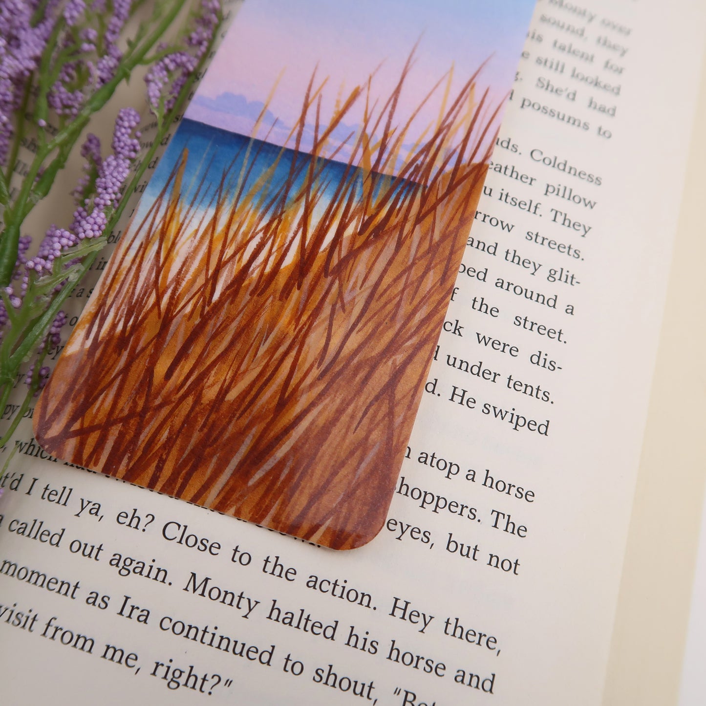 Dusk Dunes Beachy Bookmark