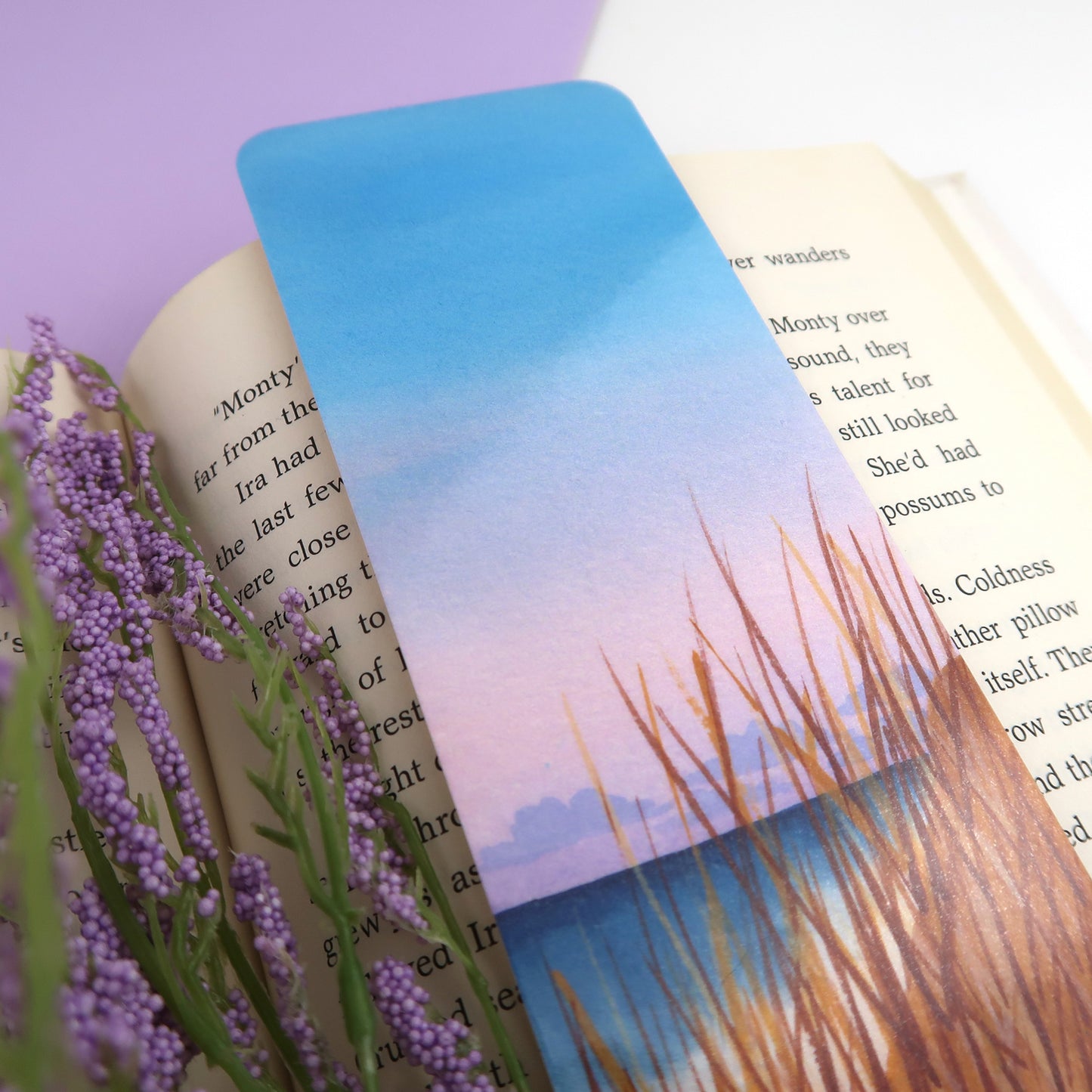 Dusk Dunes Beachy Bookmark