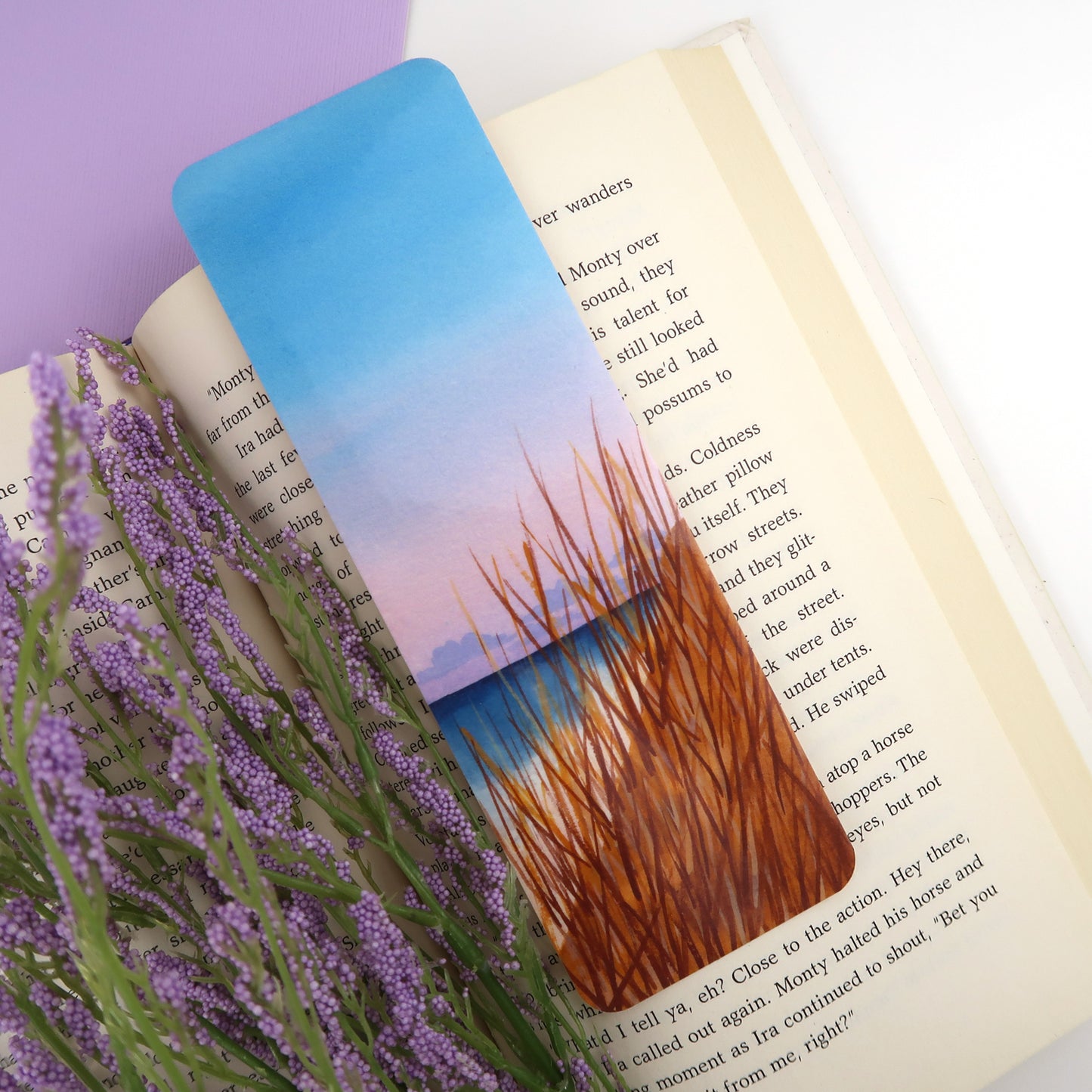 Dusk Dunes Beachy Bookmark