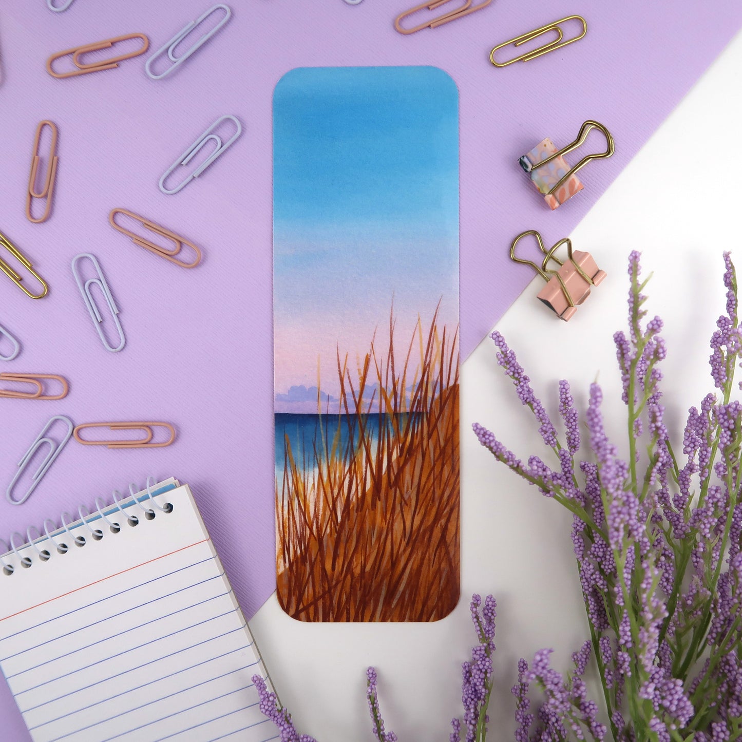 Dusk Dunes Beachy Bookmark