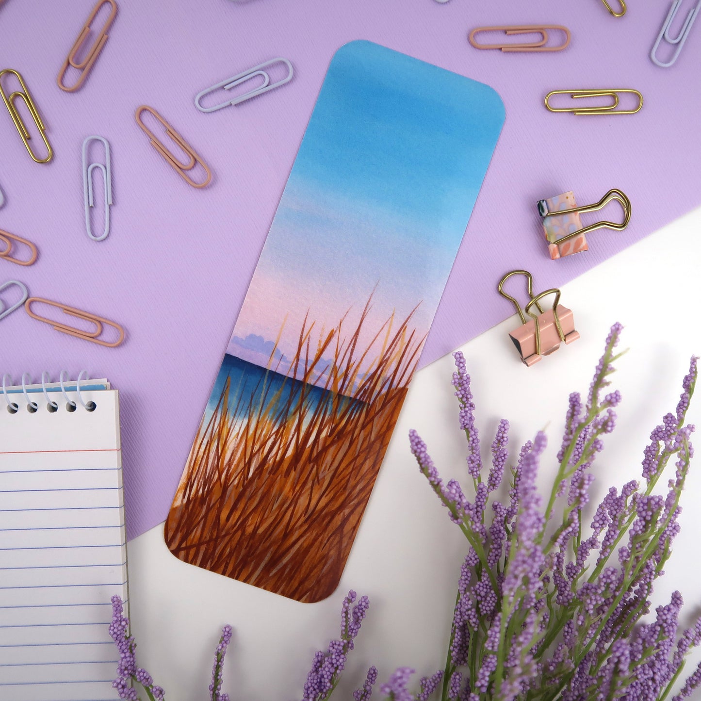 Dusk Dunes Beachy Bookmark