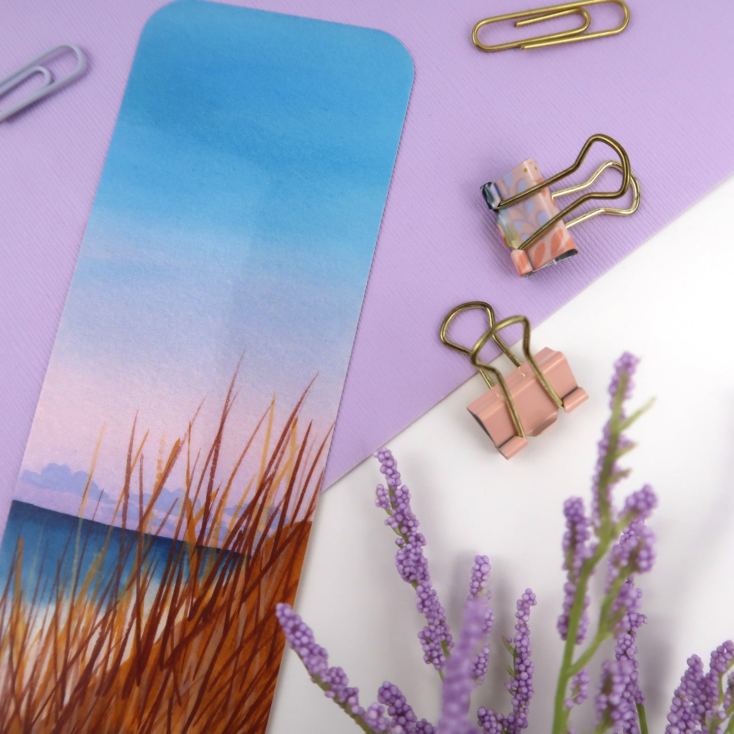 Dusk Dunes Beachy Bookmark