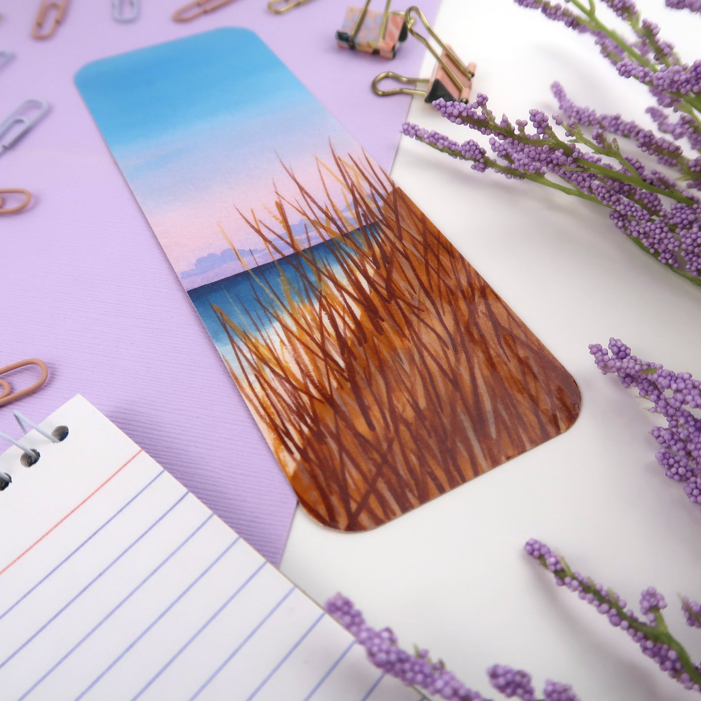 Dusk Dunes Beachy Bookmark