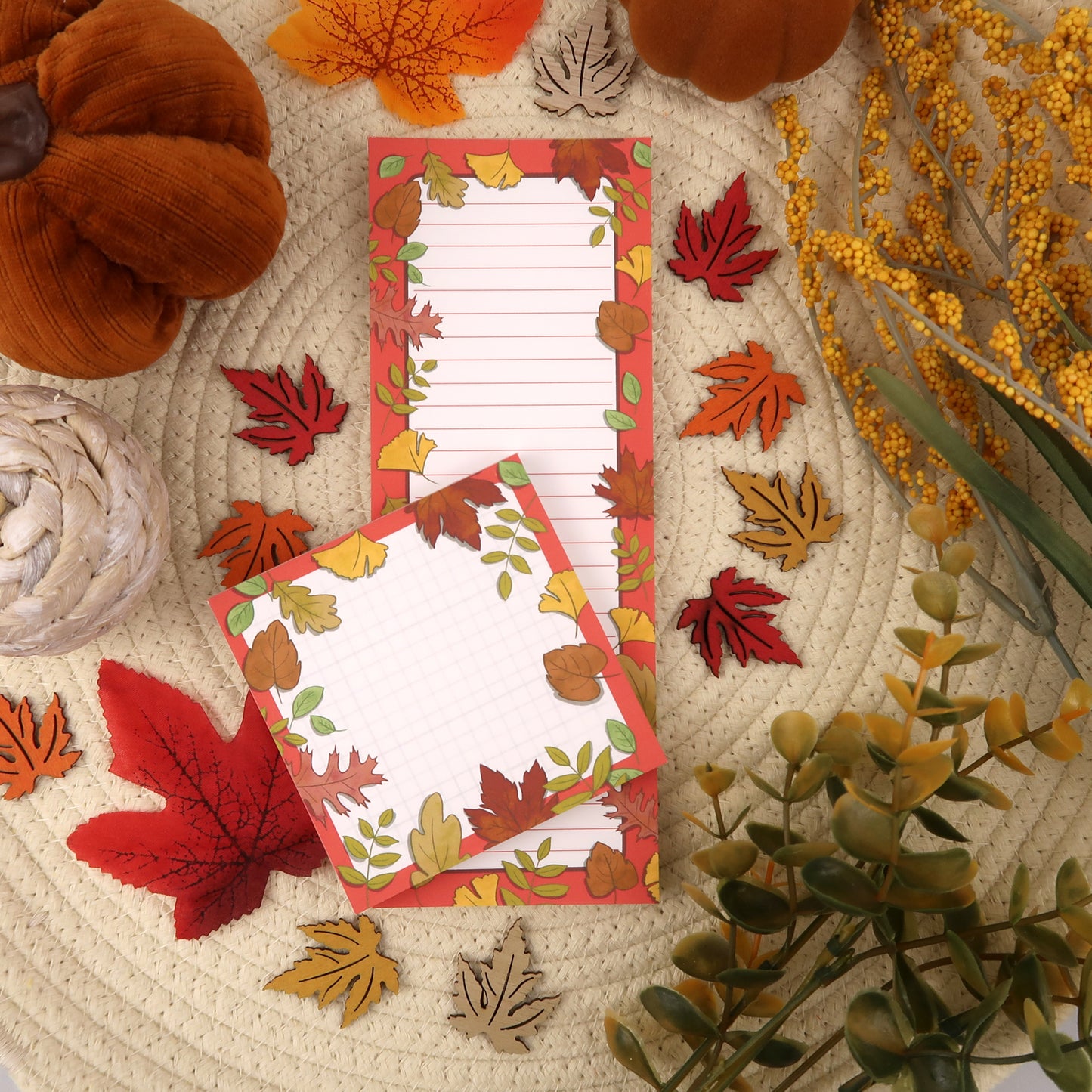 Fall Leaves To Do List Notepad - Stationery
