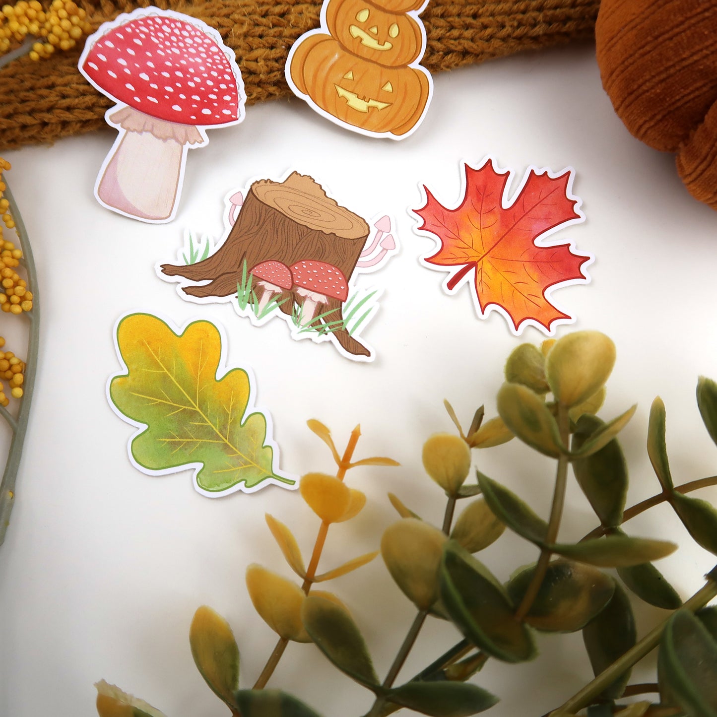 Fall Mini Sticker Pack - Matte Vinyl