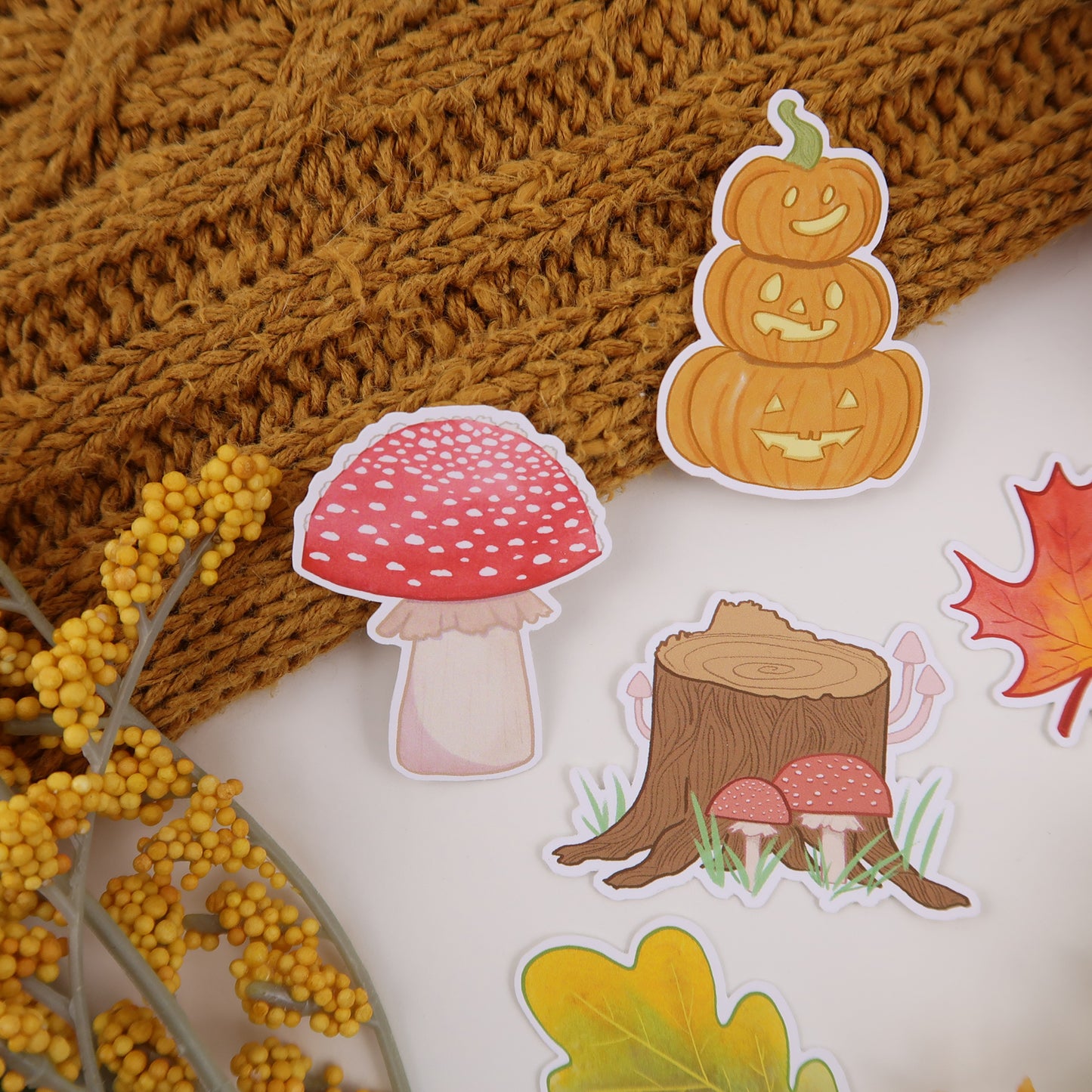 Fall Mini Sticker Pack - Matte Vinyl