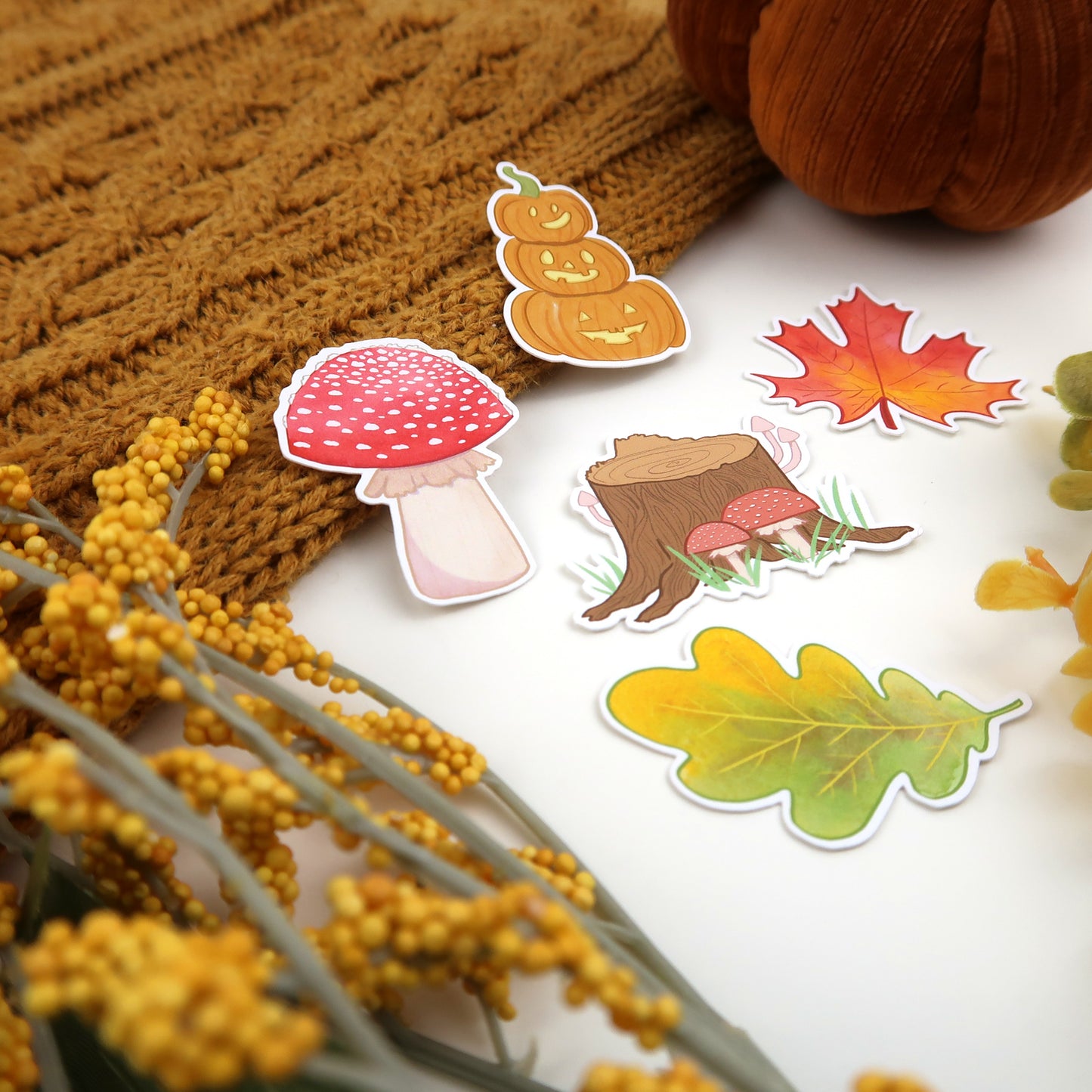 Fall Mini Sticker Pack - Matte Vinyl