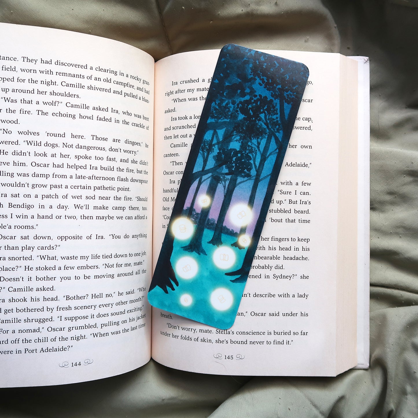 Fireflies Bookmark