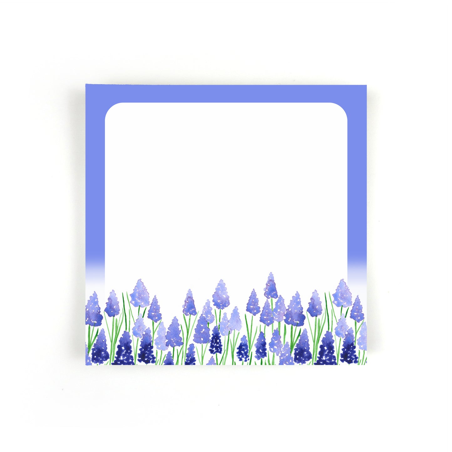 Grape Hyacinths Square Notepad - Stationery