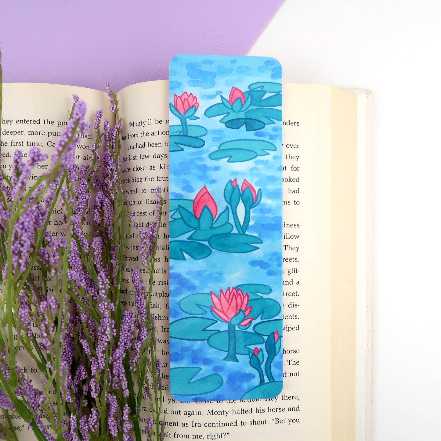 Lilypads Bookmark