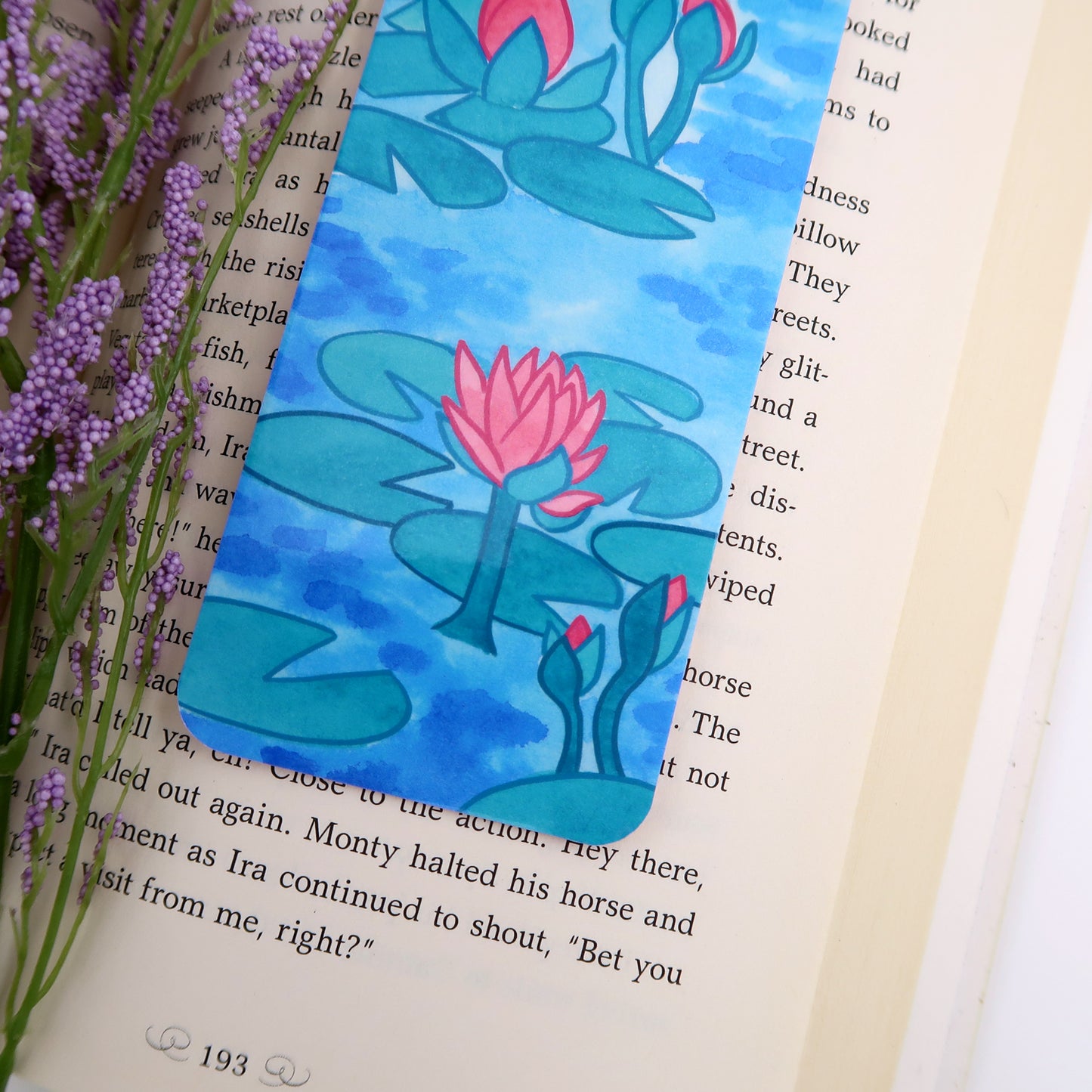 Lilypads Bookmark