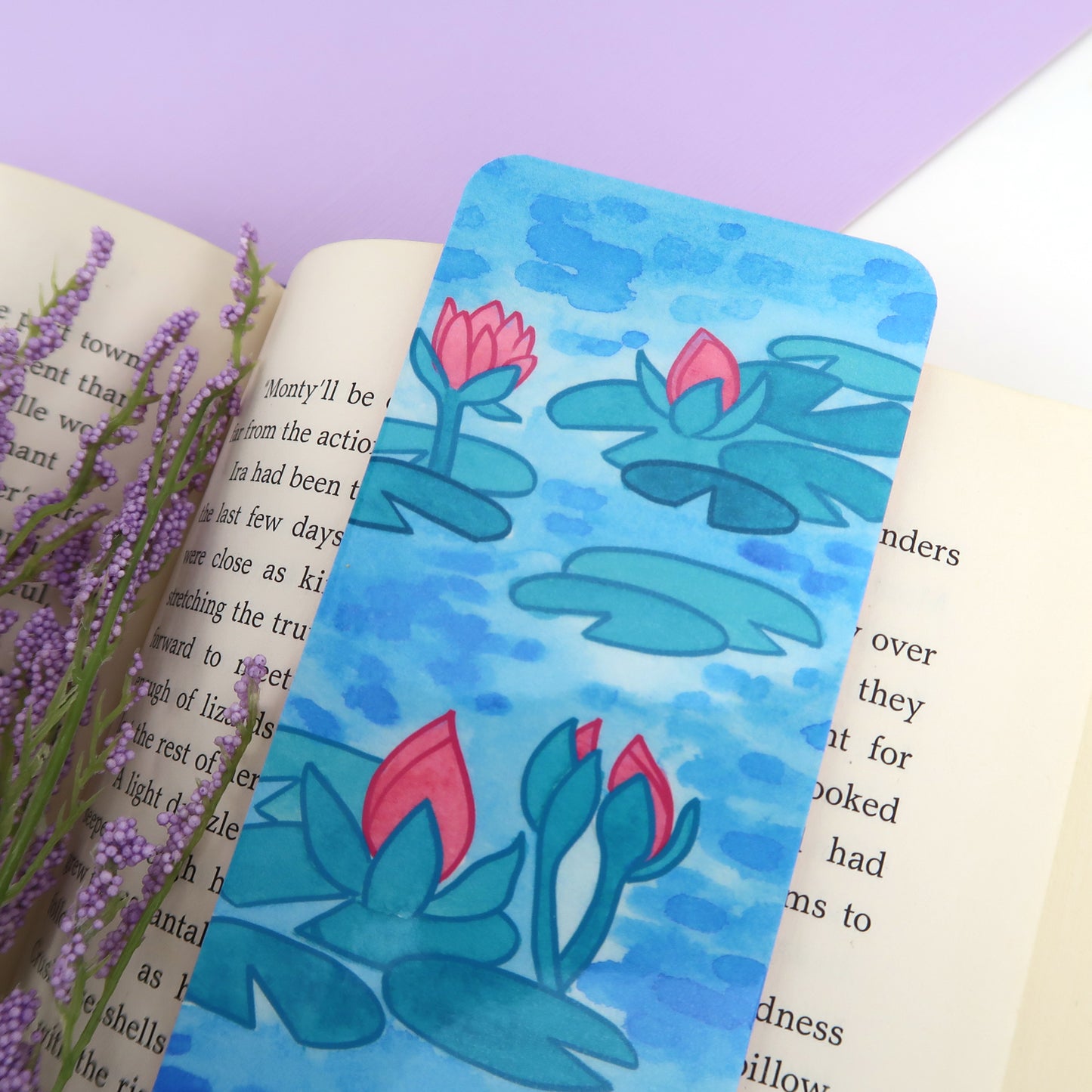 Lilypads Bookmark