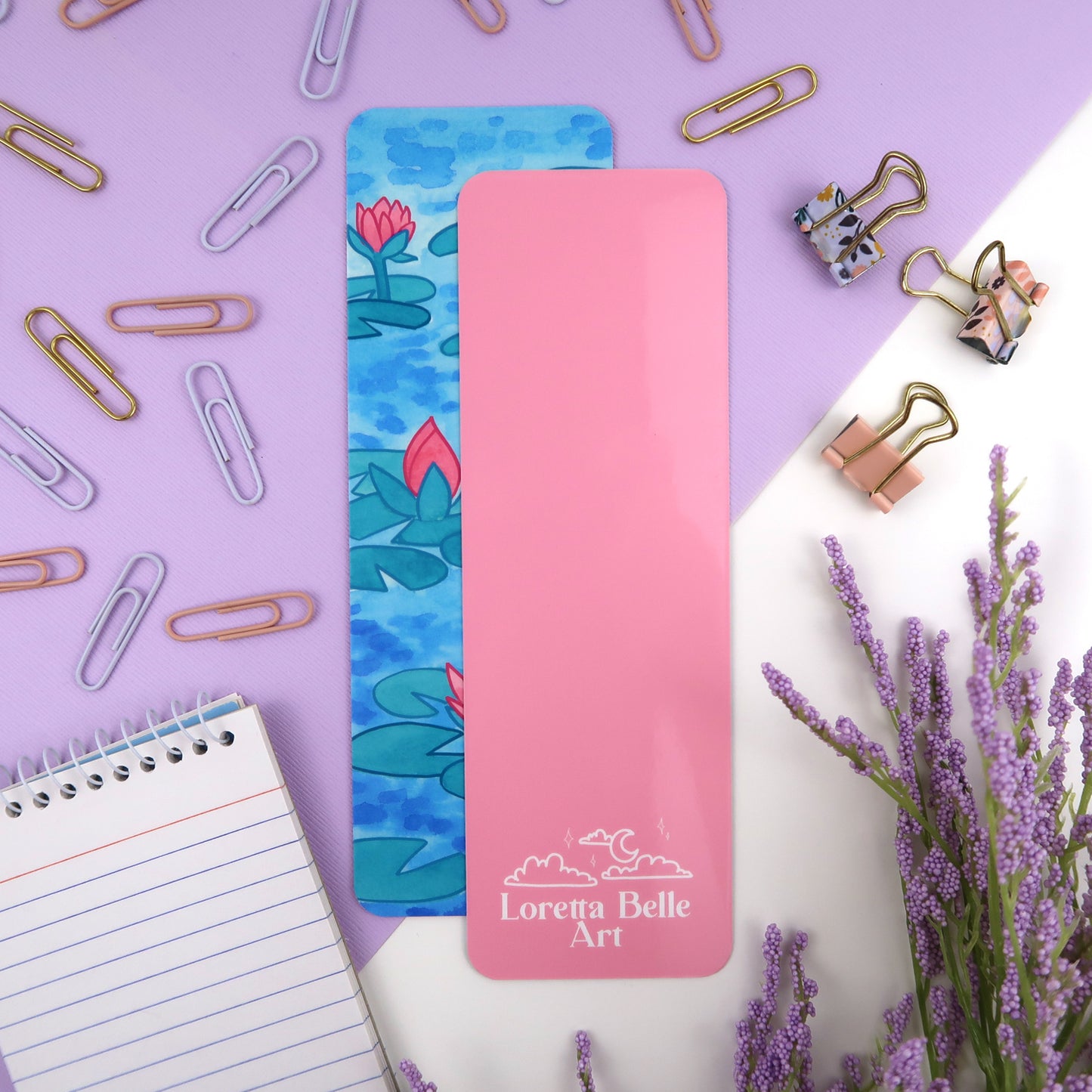 Lilypads Bookmark