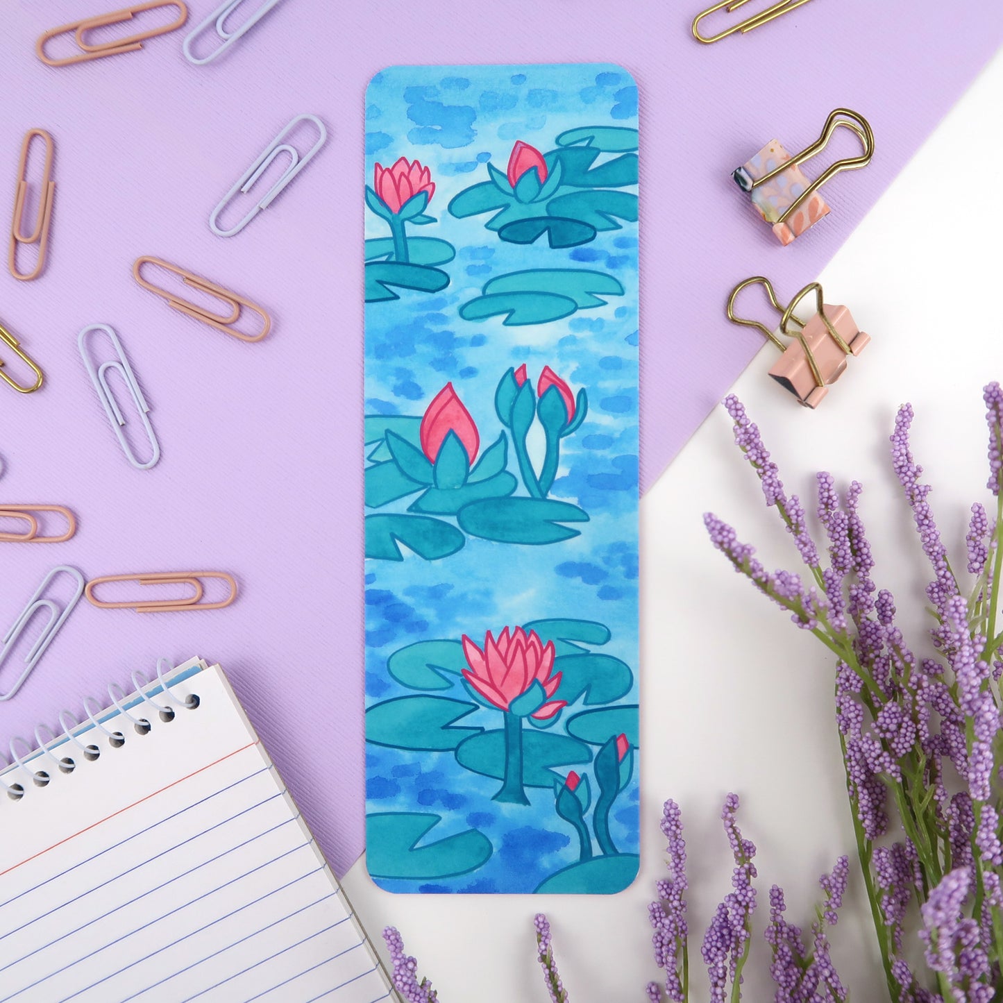 Lilypads Bookmark