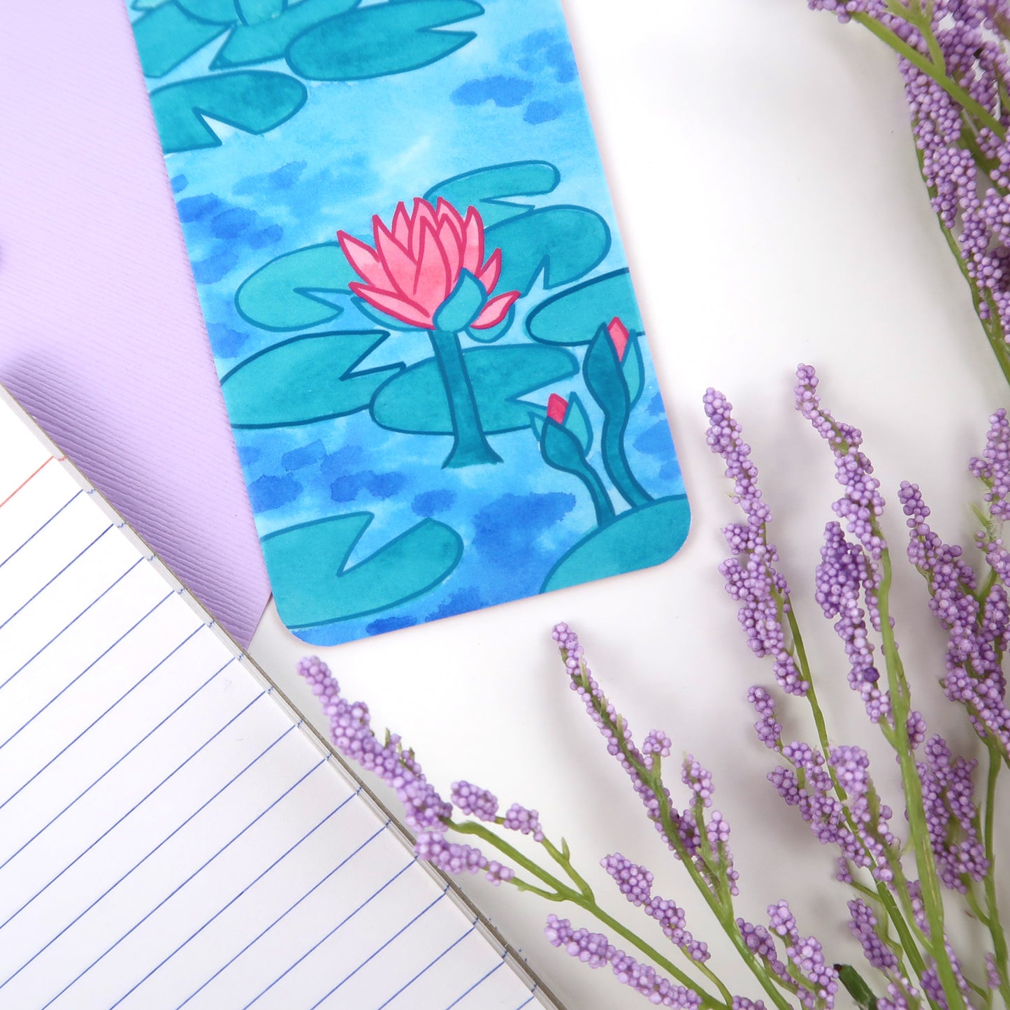 Lilypads Bookmark