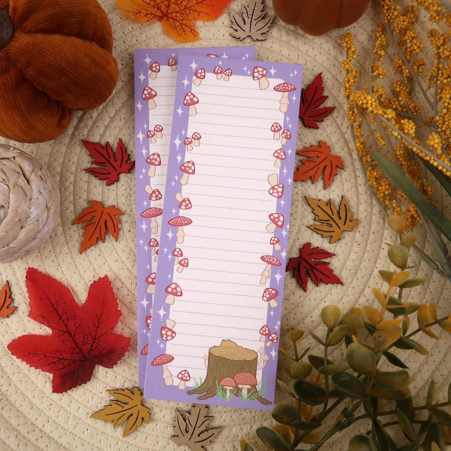 Mushroom Stump To Do List Notepad - Stationery