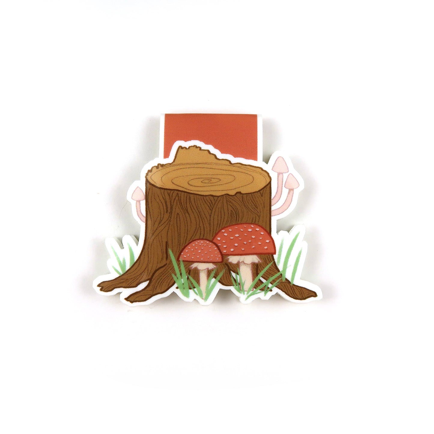 Mushroom Stump - Magnetic Bookmark
