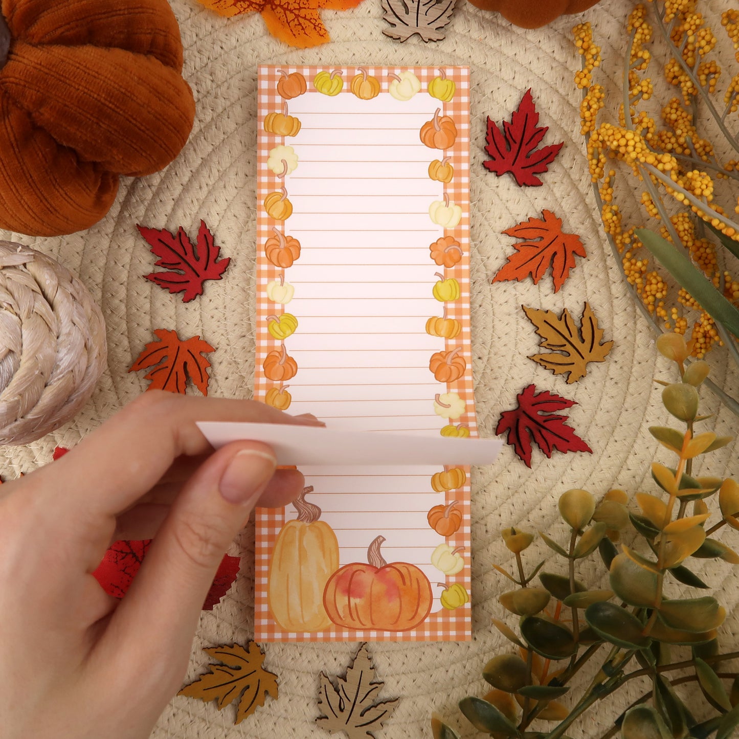 Pumpkins To Do List Notepad - Stationery