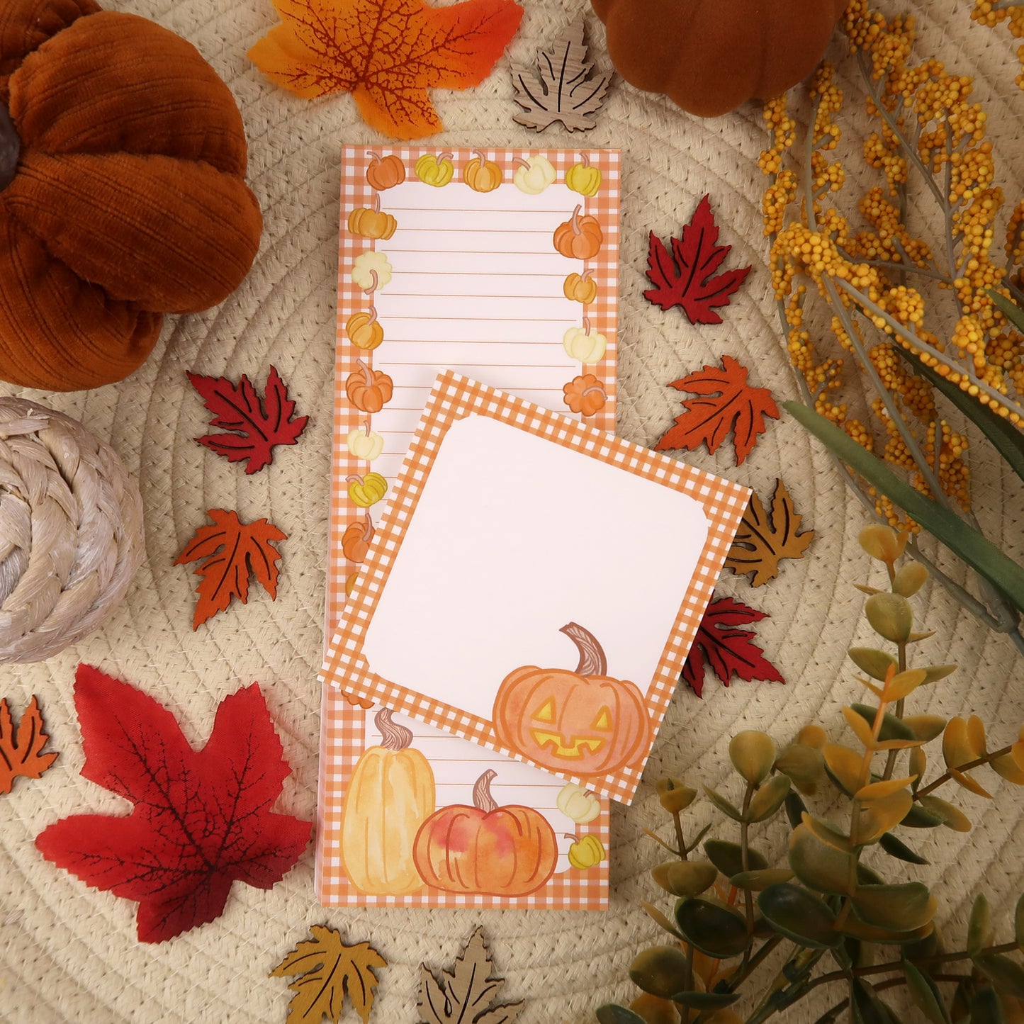 Pumpkins To Do List Notepad - Stationery