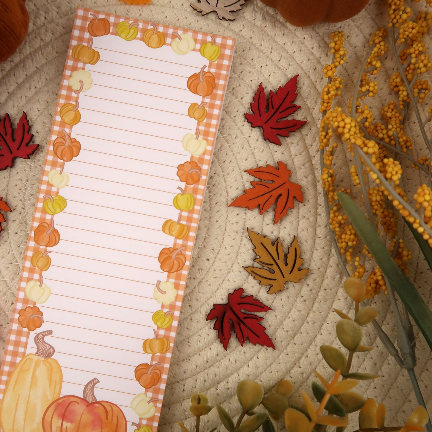 Pumpkins To Do List Notepad - Stationery