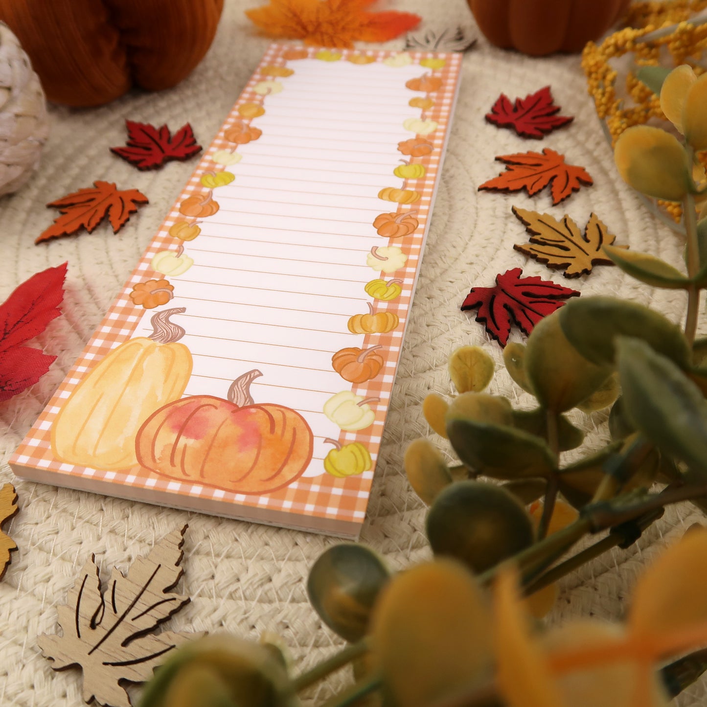 Pumpkins To Do List Notepad - Stationery