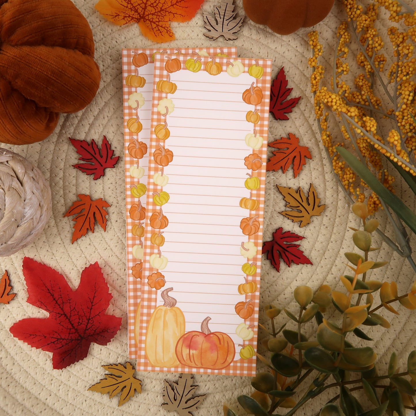 Pumpkins To Do List Notepad - Stationery