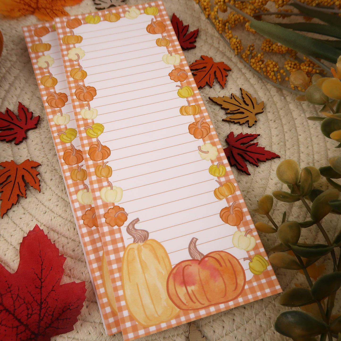 Pumpkins To Do List Notepad - Stationery