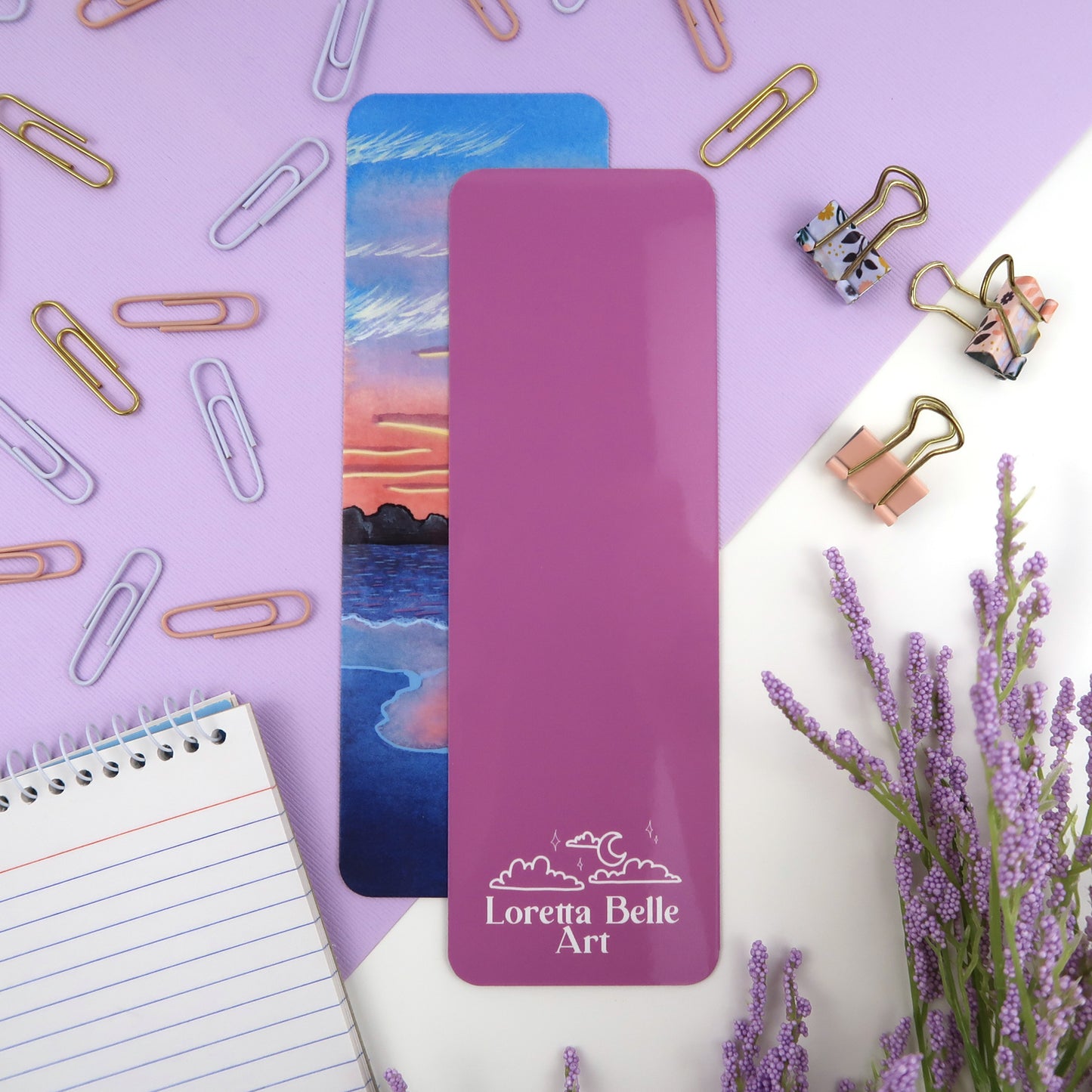 Jetty Sunset Beachy Bookmark