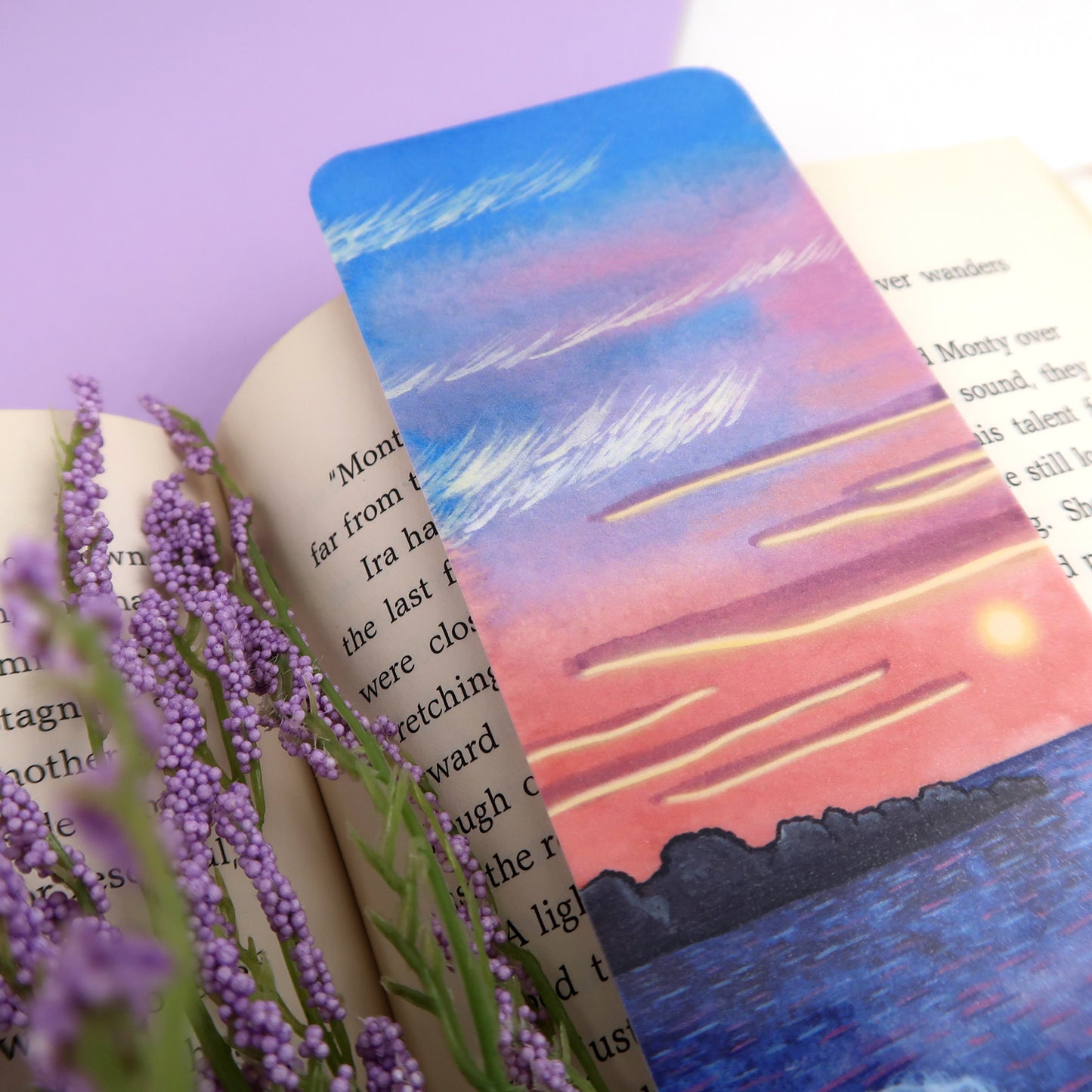 Jetty Sunset Beachy Bookmark