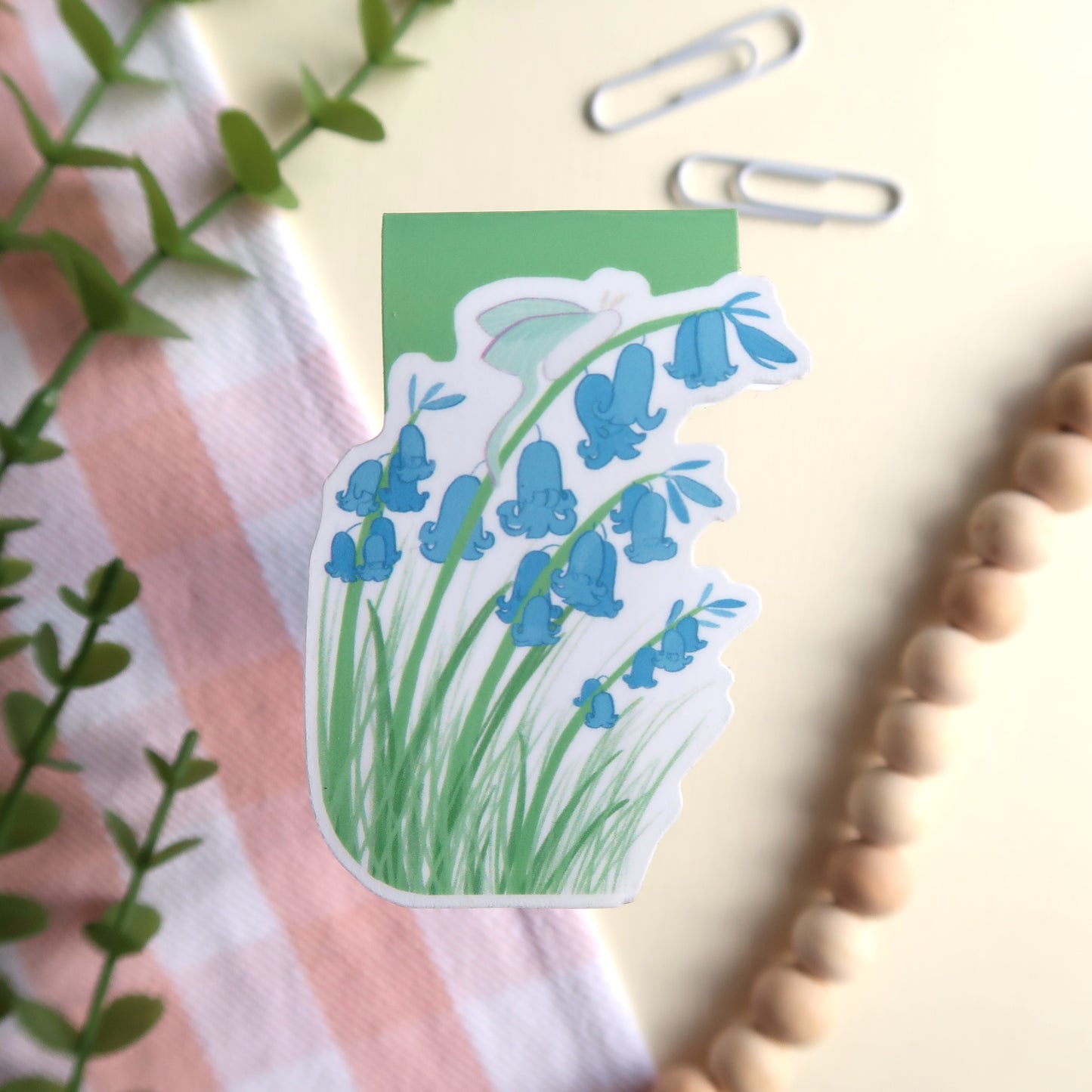 Bluebell Flowers - Magnetic Bookmark
