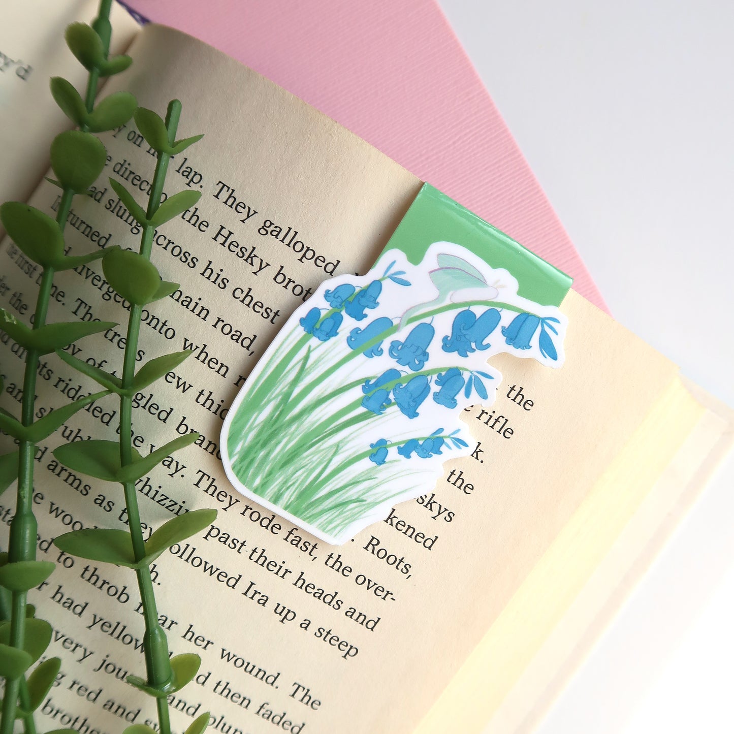 Bluebell Flowers - Magnetic Bookmark