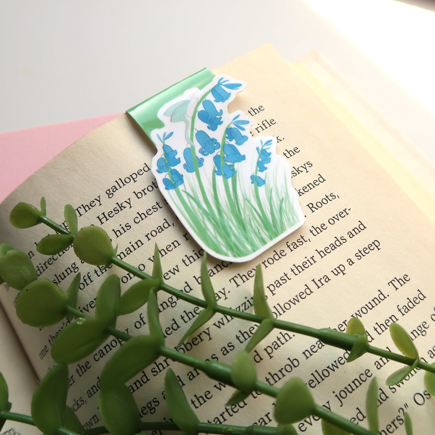 Bluebell Flowers - Magnetic Bookmark