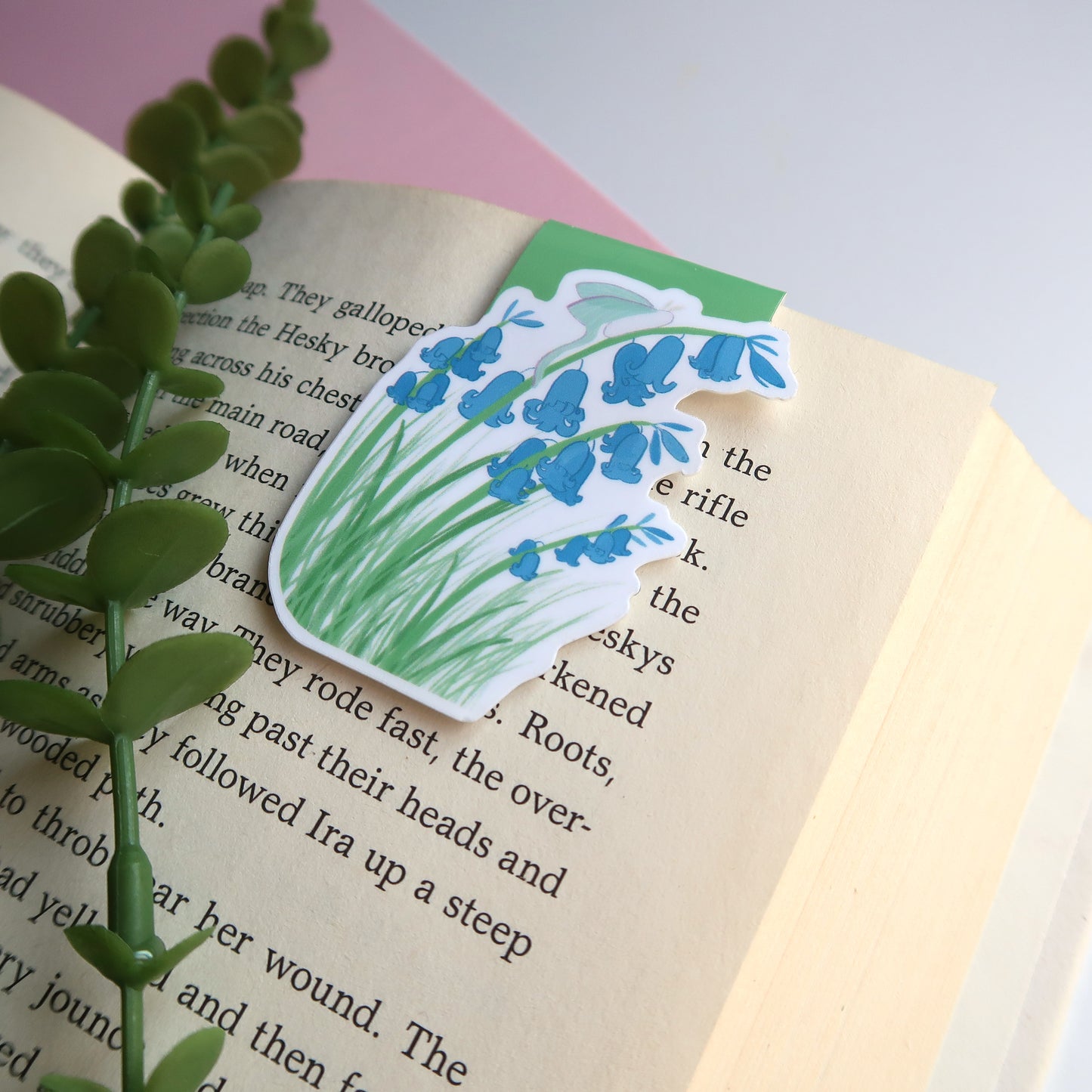 Bluebell Flowers - Magnetic Bookmark