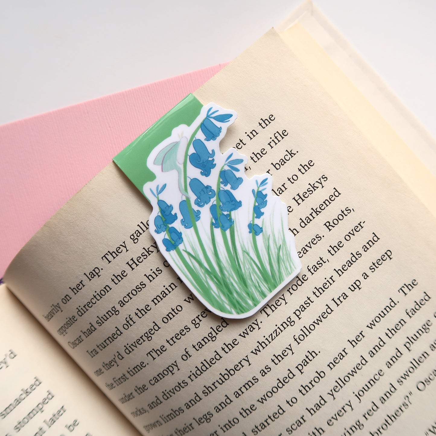 Bluebell Flowers - Magnetic Bookmark