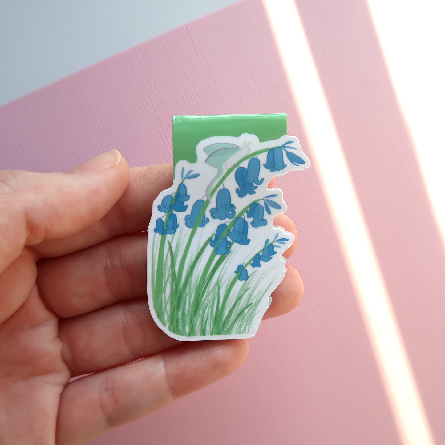 Bluebell Flowers - Magnetic Bookmark