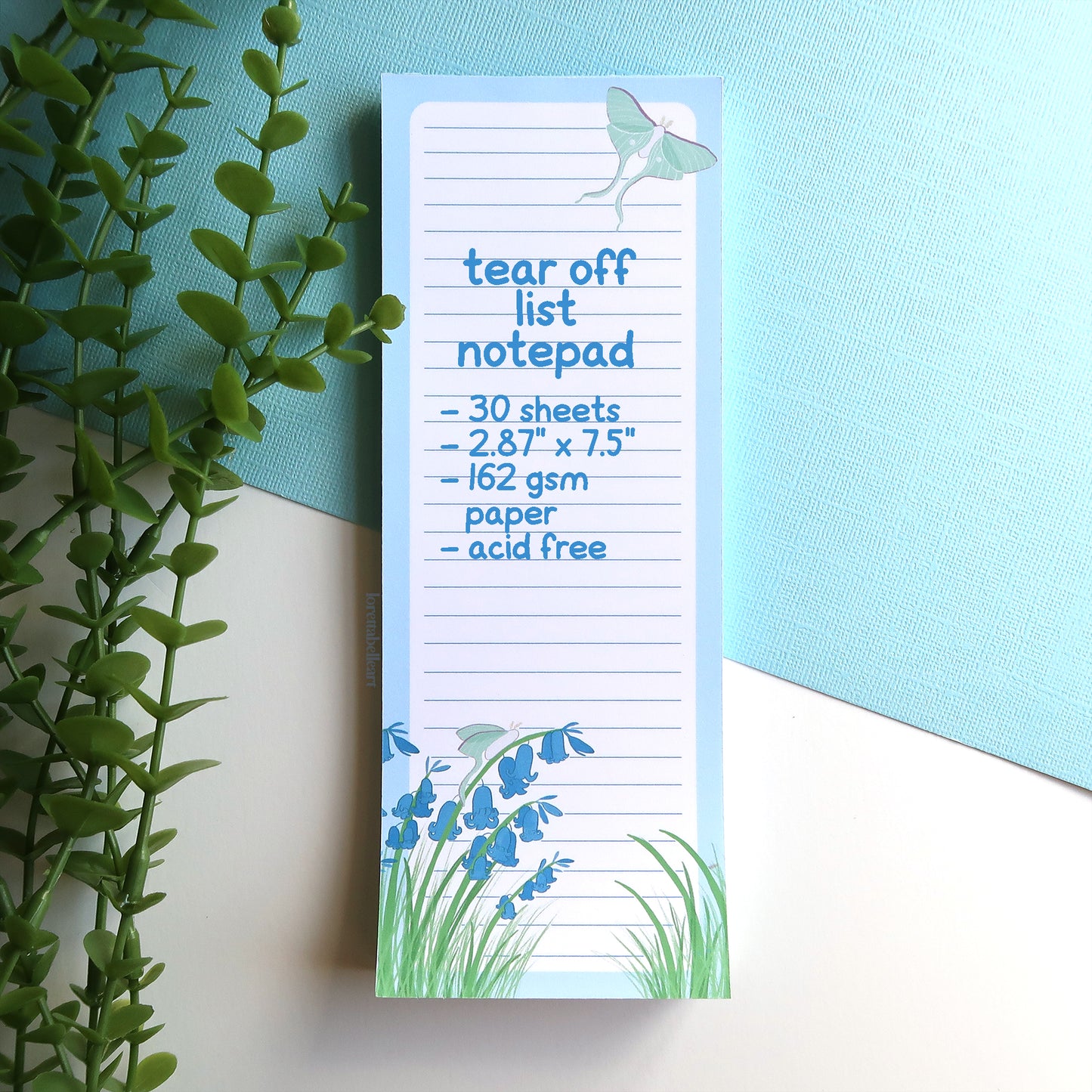 Bluebells To Do List Notepad - Stationery