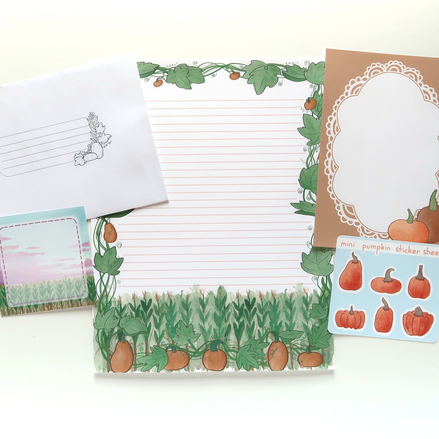 Pumpkins Mini Sticker Sheet