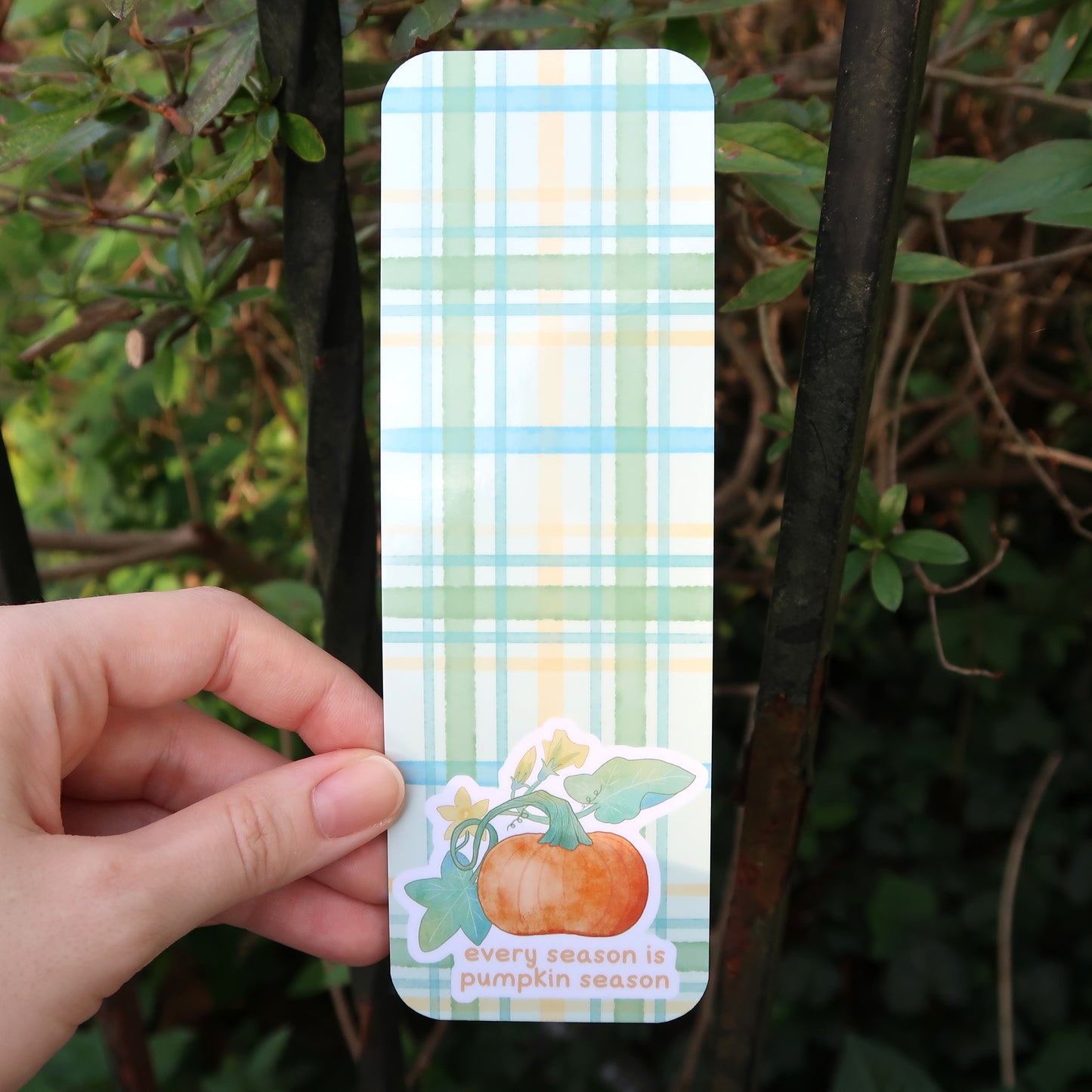 Every Season is Pumpkin Season Fall Bookmark