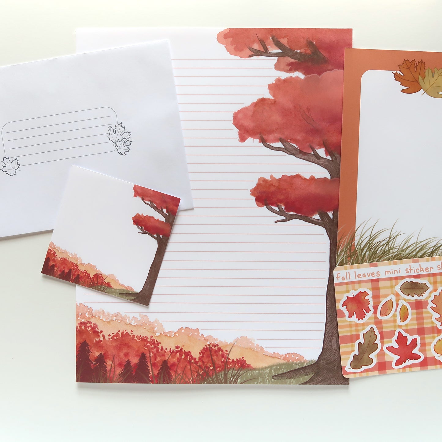 Fall Leaves Mini Sticker Sheet
