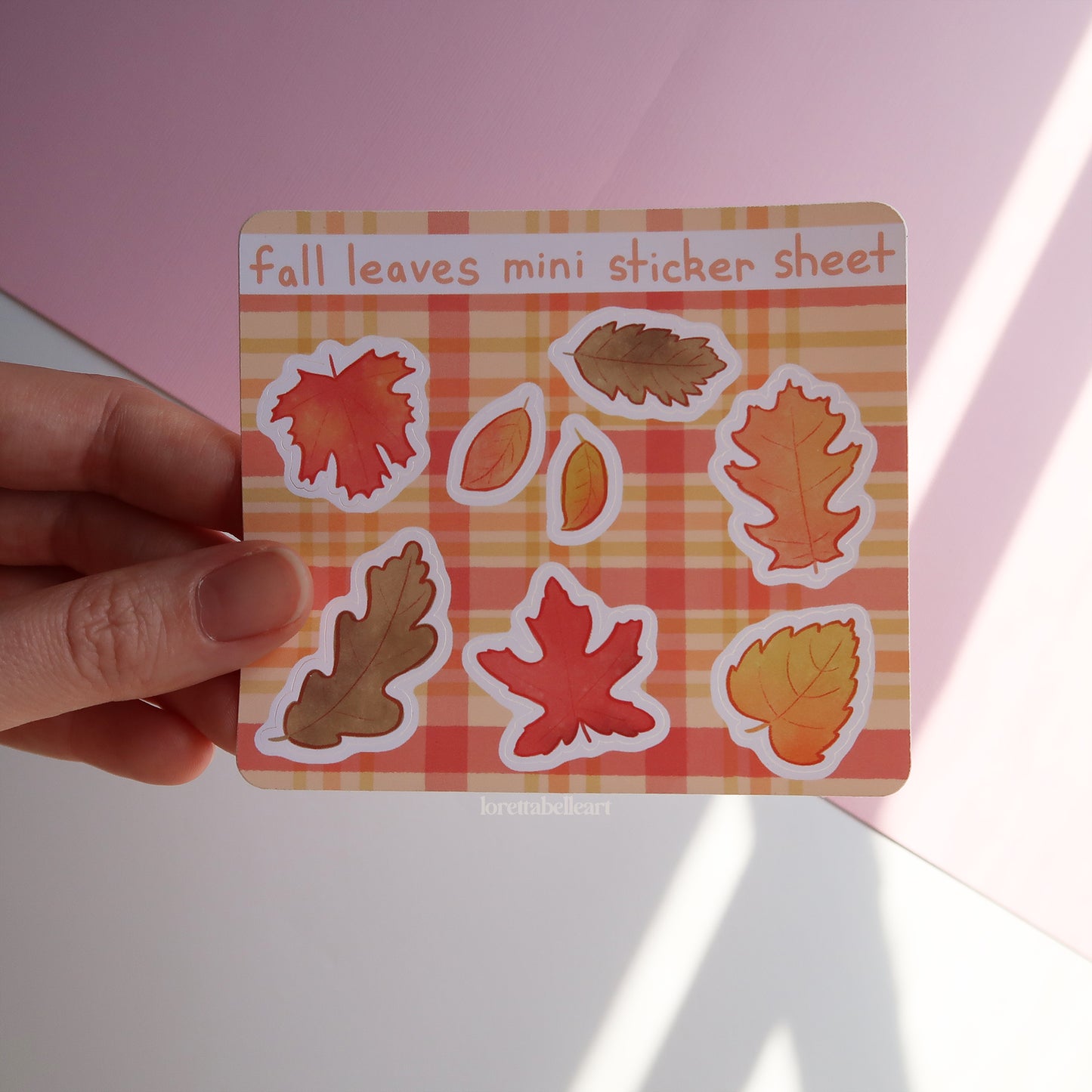 Fall Leaves Mini Sticker Sheet