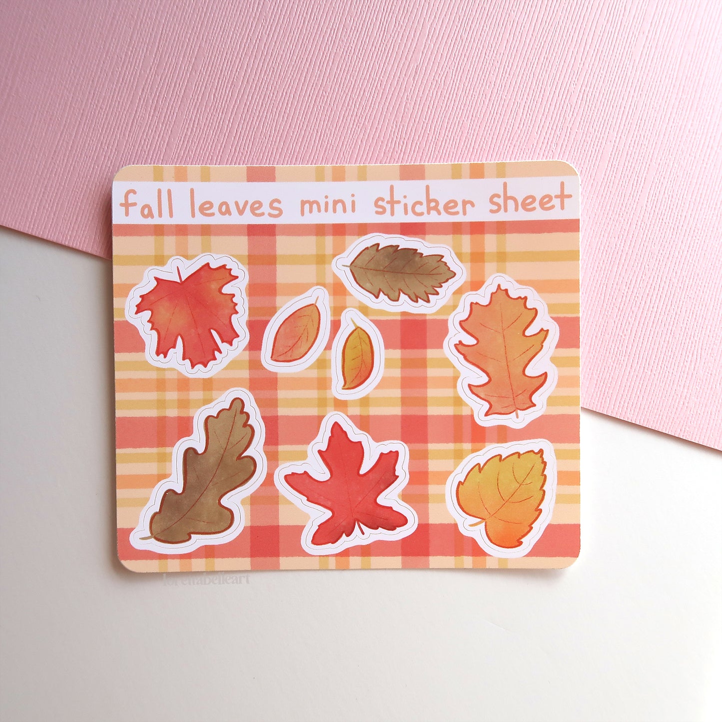 Fall Leaves Mini Sticker Sheet