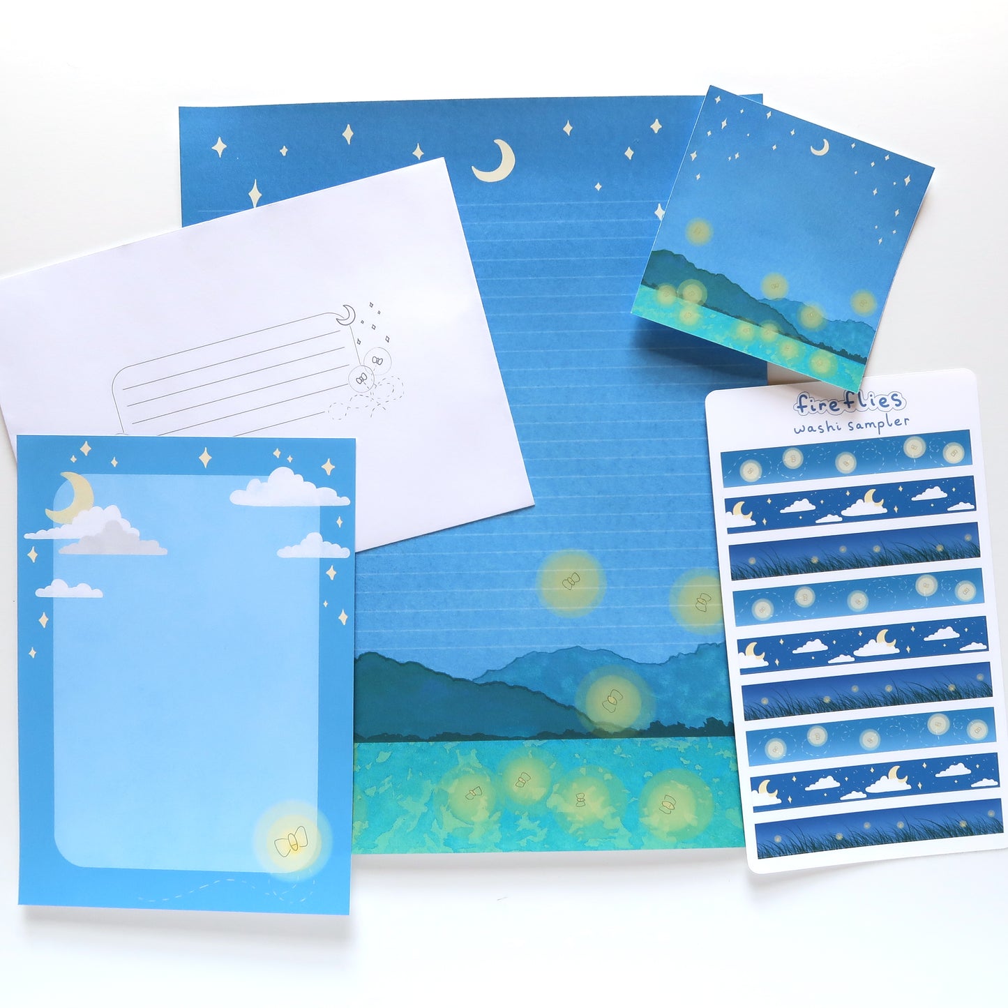 Fireflies Mini Sticker Sheet