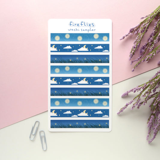 Fireflies Mini Sticker Sheet